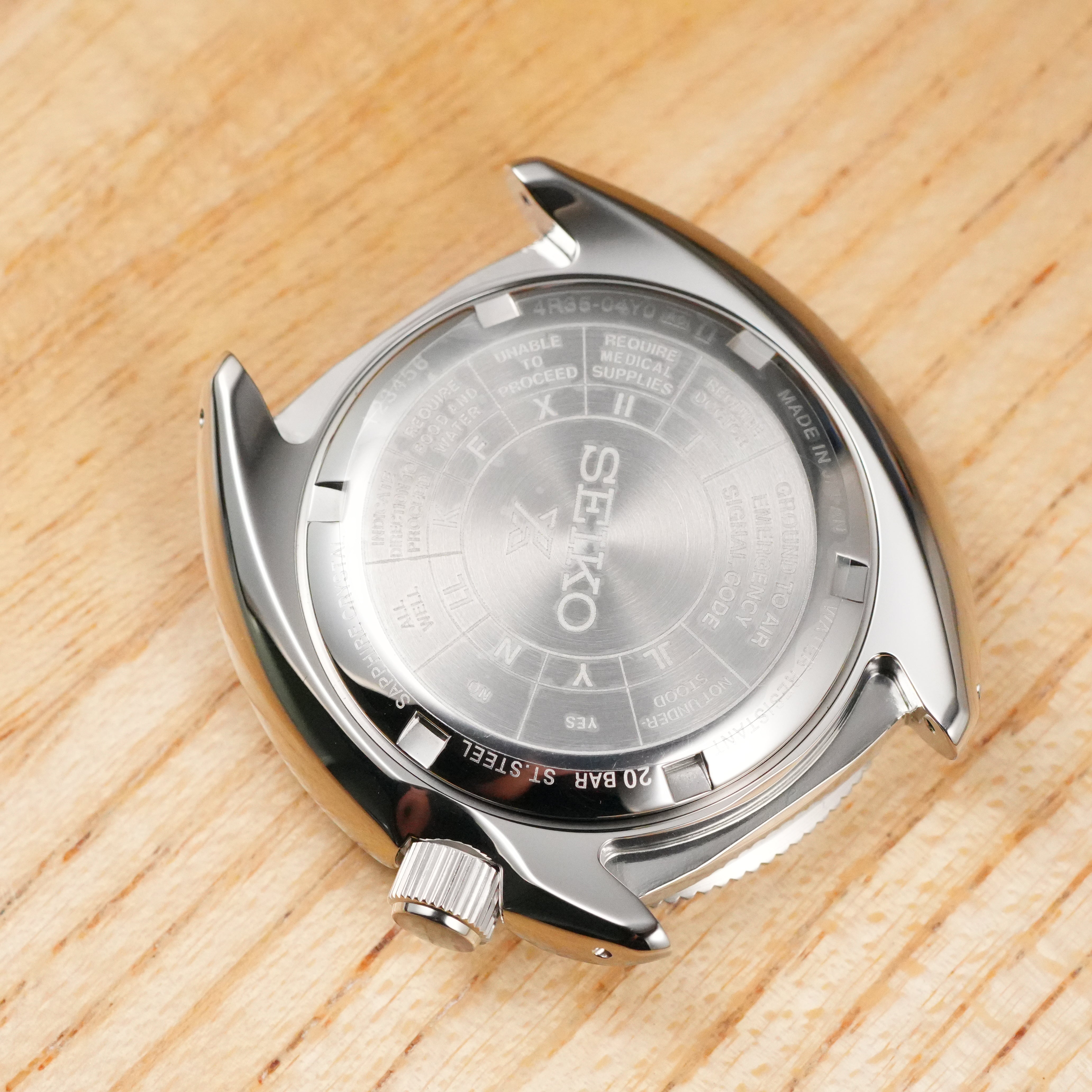 Seiko SRPG15: Land Tortoise OEM Case