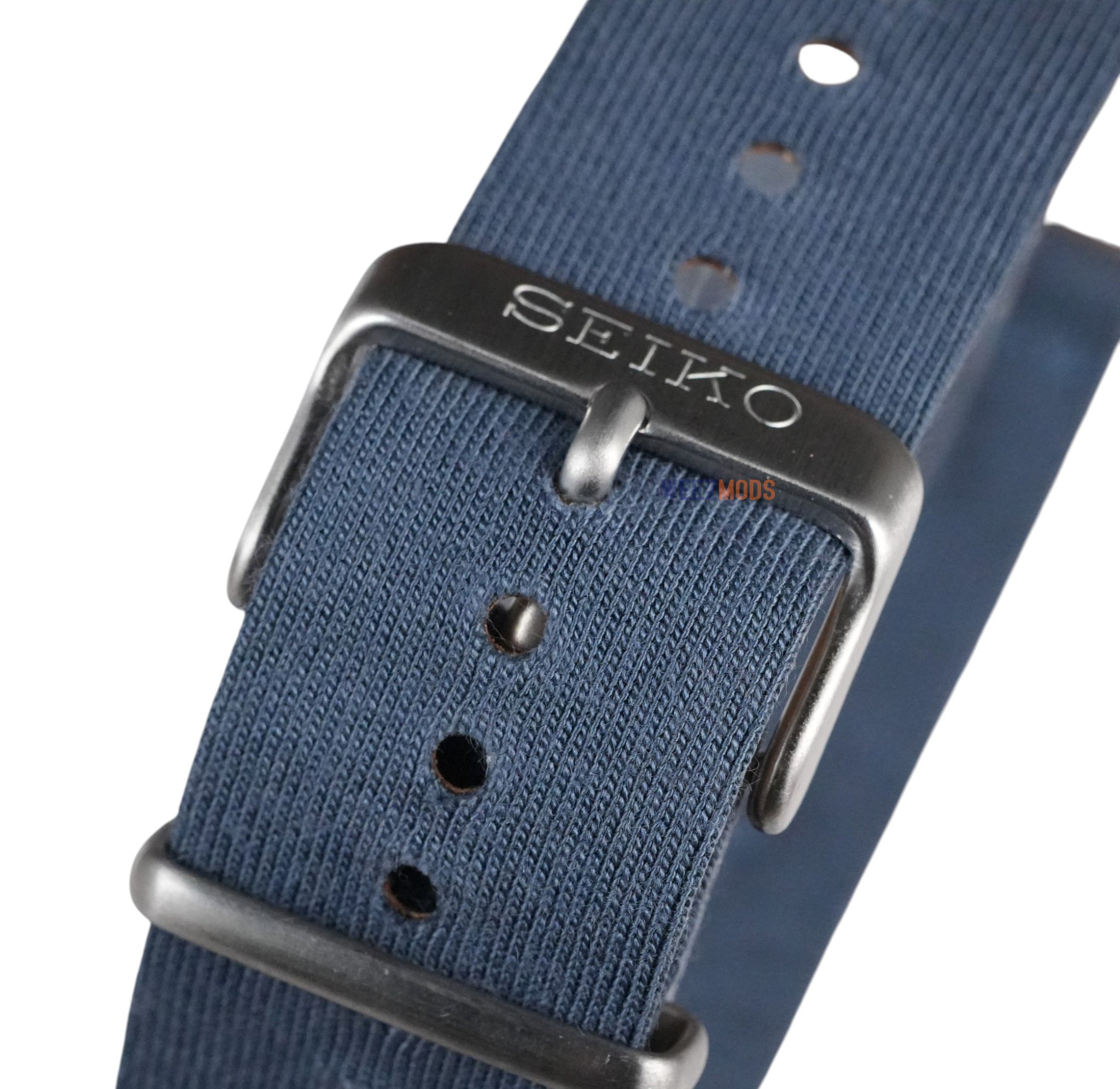 Seiko: Blue Nylon Nato Strap (22MM)