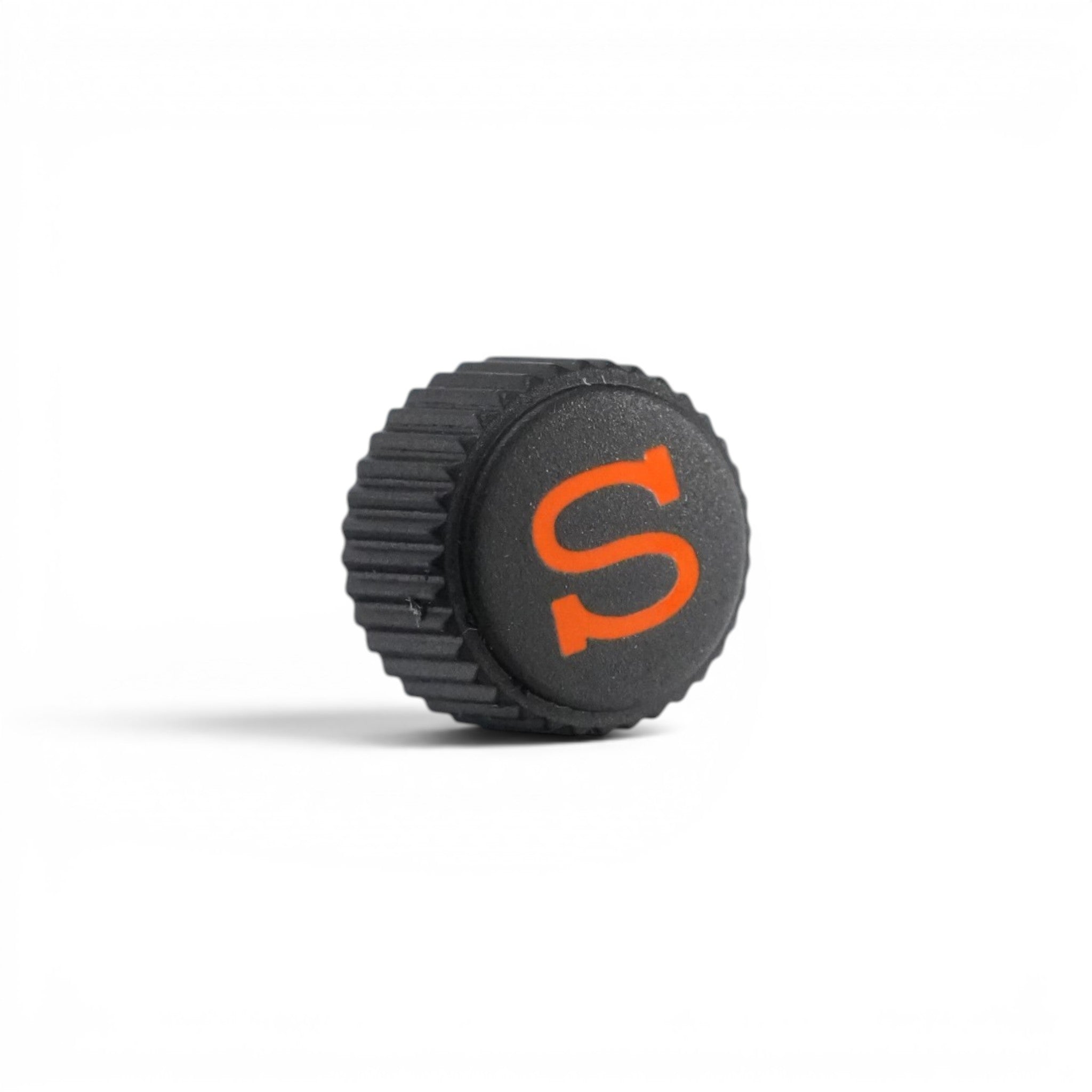 SKX007 Crown: Matte Black with Orange S