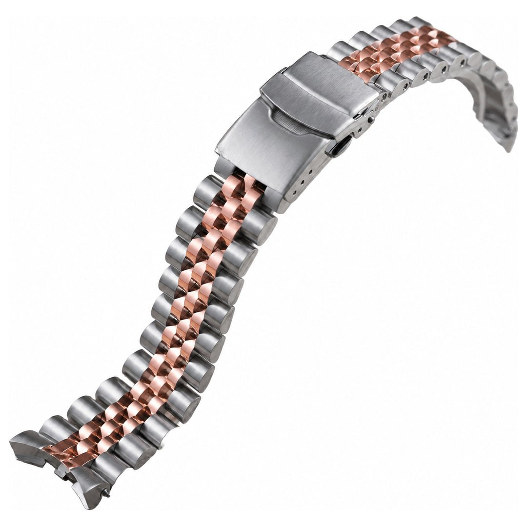 36/40MM: Two-Tone Rose Gold Jubilee Bracelet