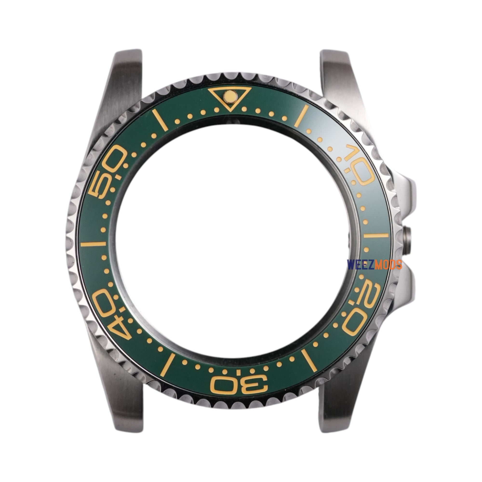 SKX007/SRPD OSPO: Polished Green in Yellow Gold Markers – WEEZMODS