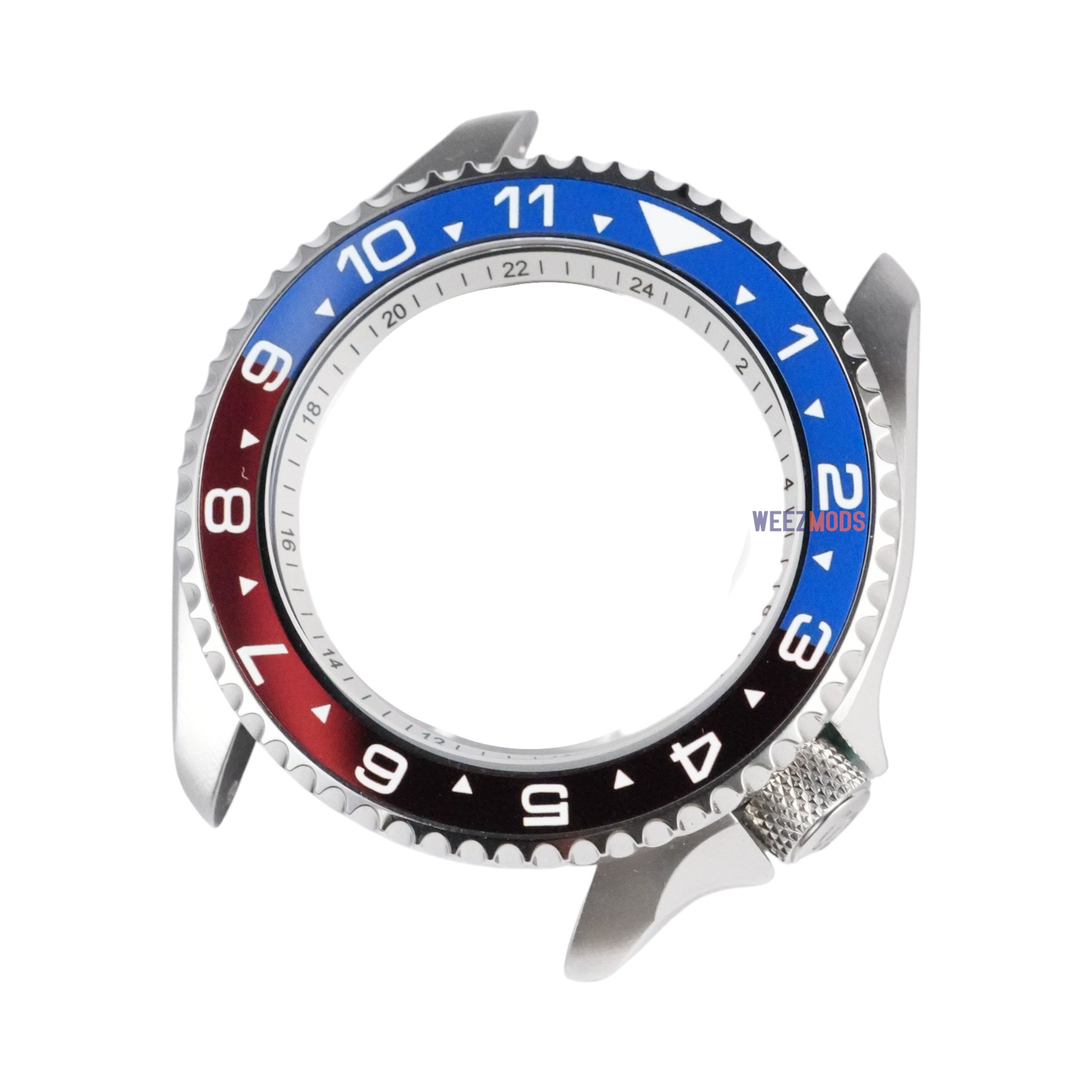 SKX007/SRPD Dual-Time Flat: Polished Pepsi with White Markers