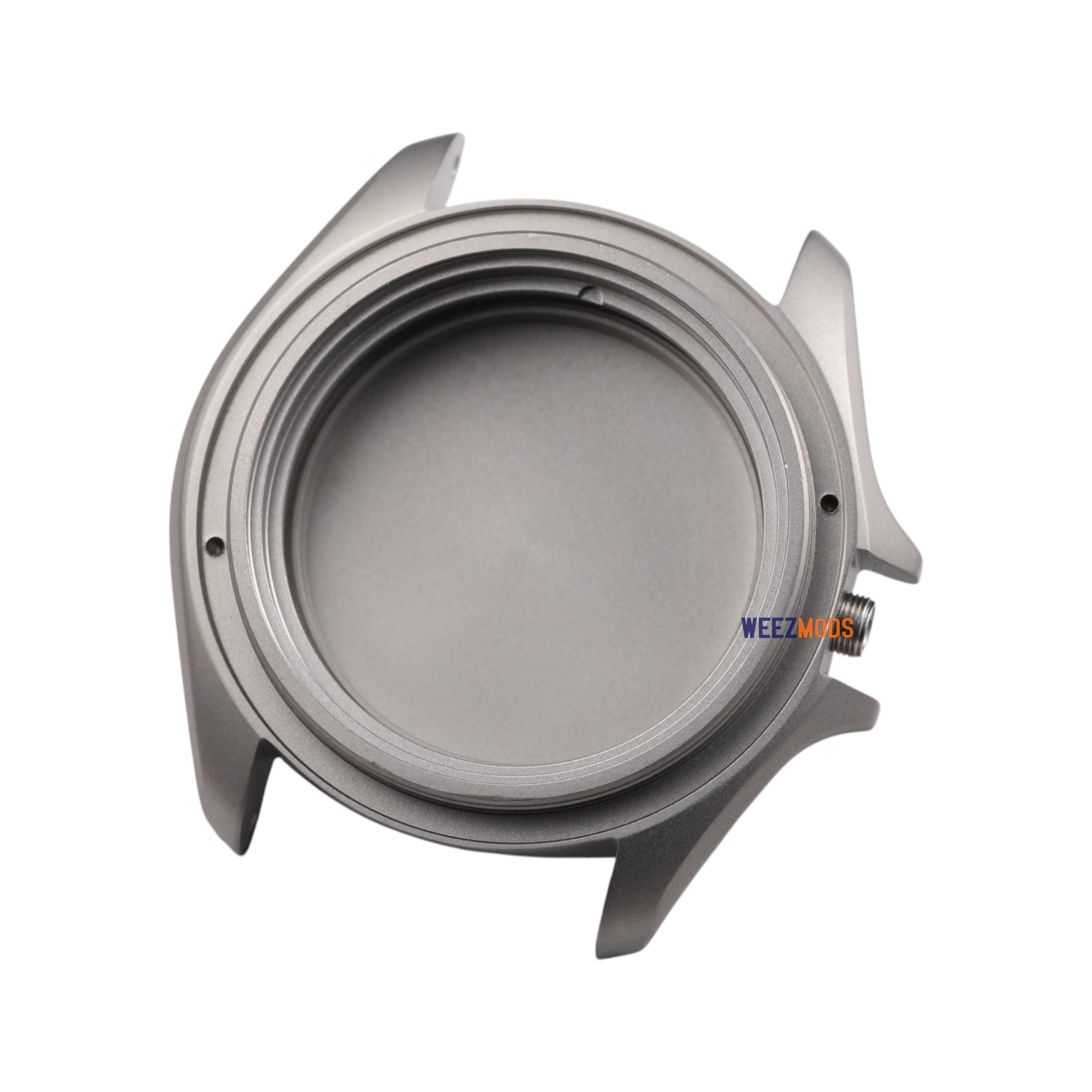 SKX007 3:00: Matte Silver Case with Crown Guard