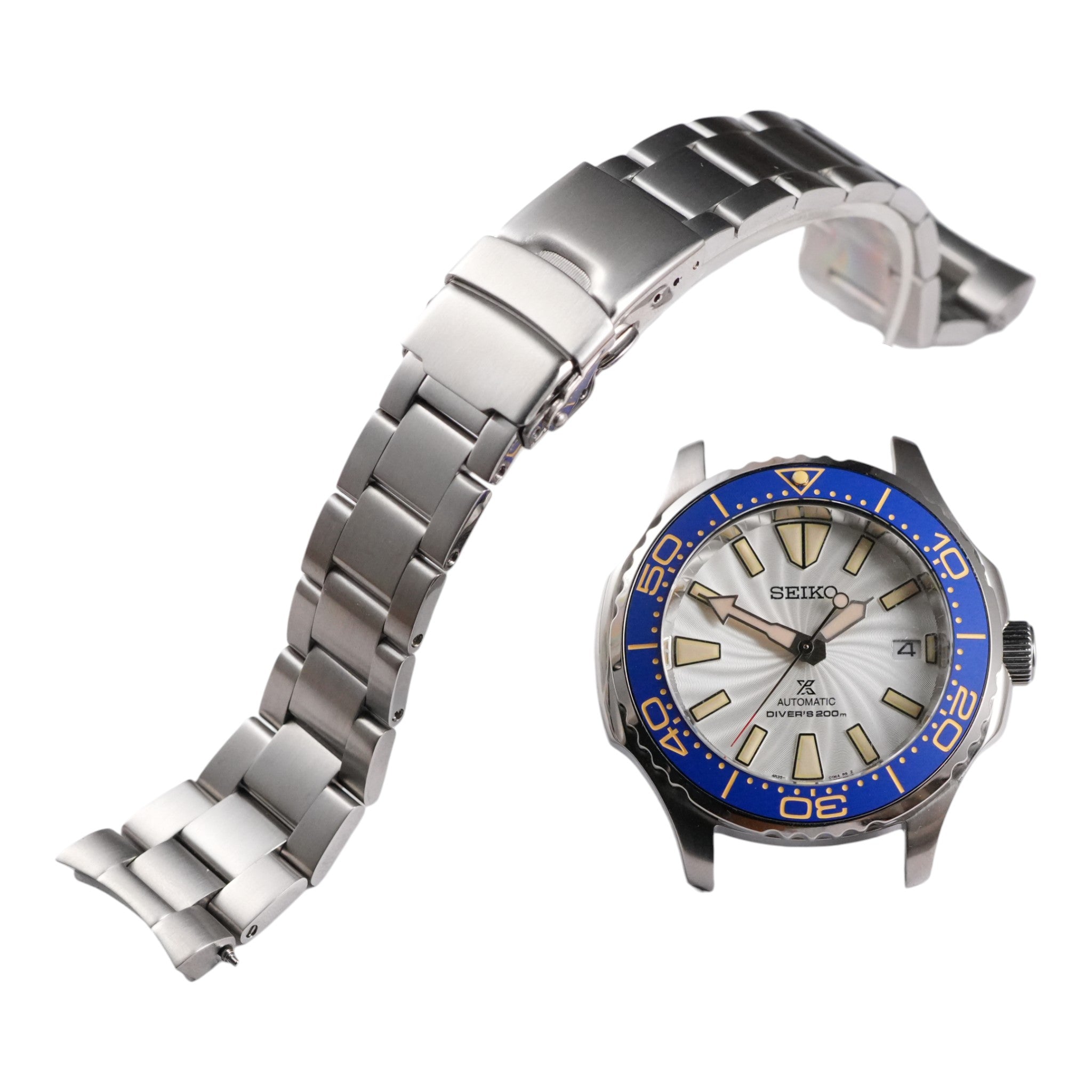 Nautilus V3: Brushed Silver Oyster Bracelet