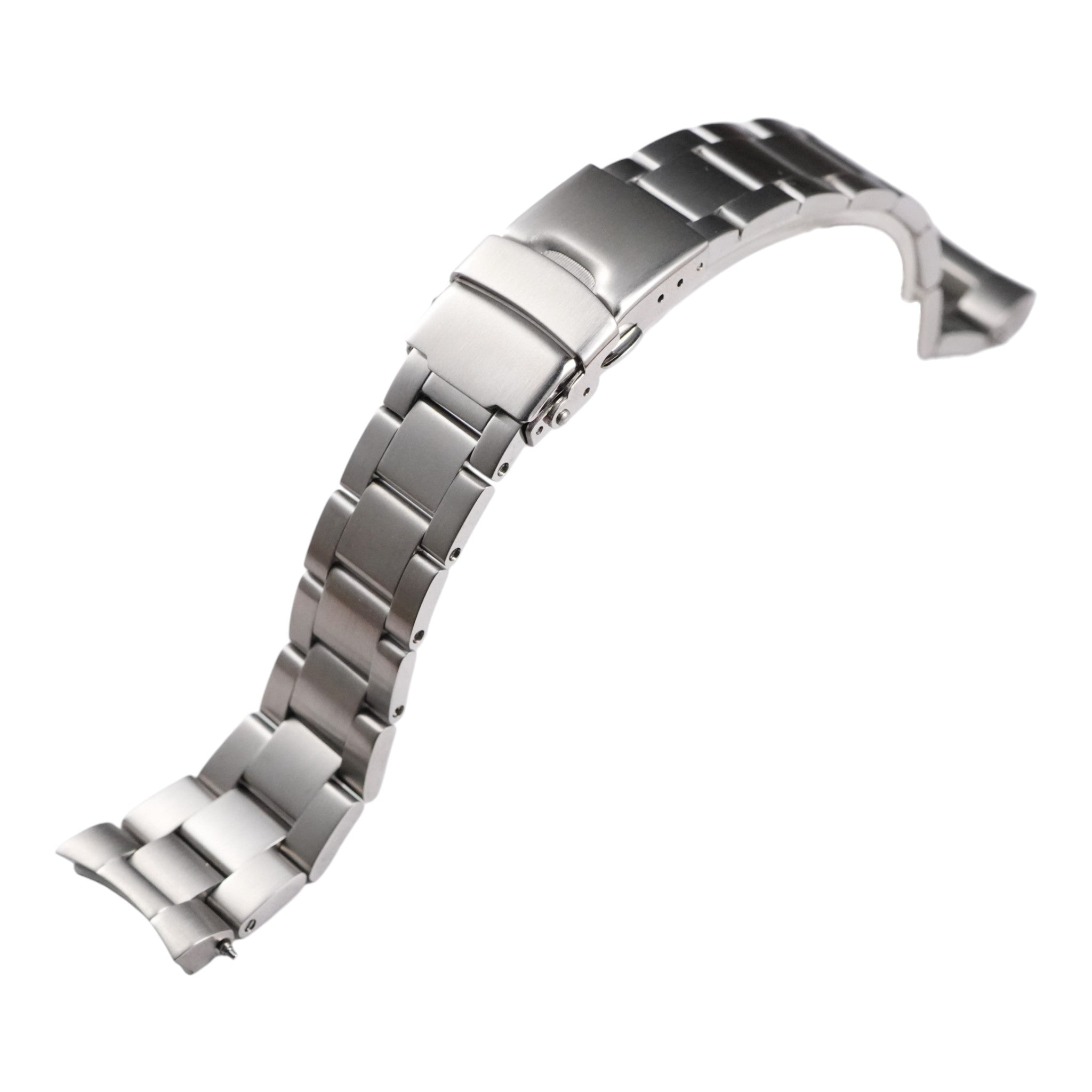 Nautilus V3: Brushed Silver Oyster Bracelet