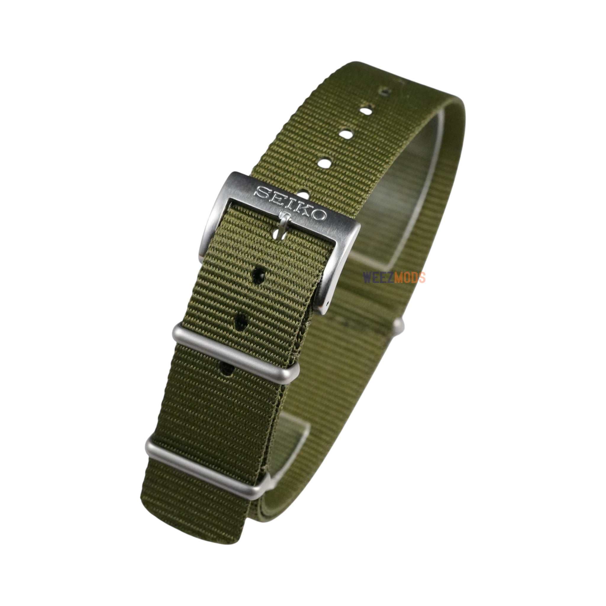 Seiko: Military Green Nato Strap (20MM)