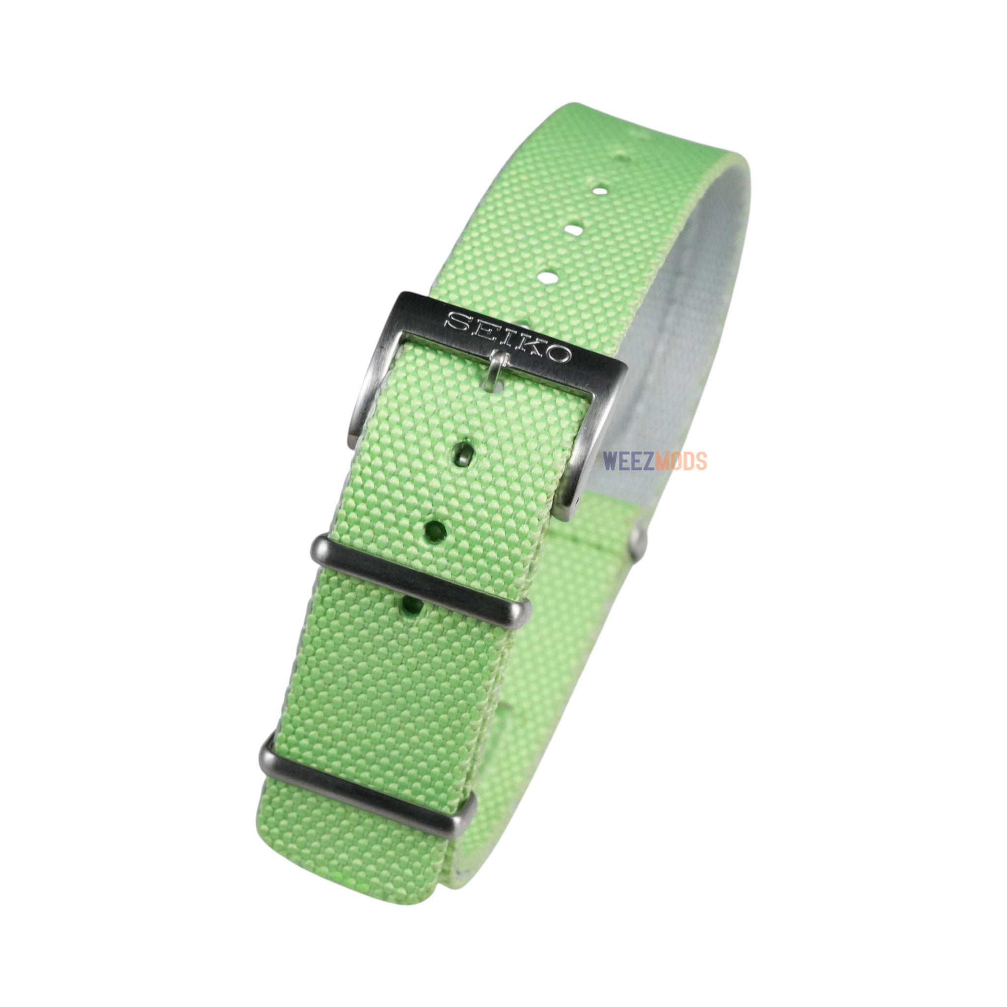 Seiko: Bright Neon Green Nato Strap (20MM)