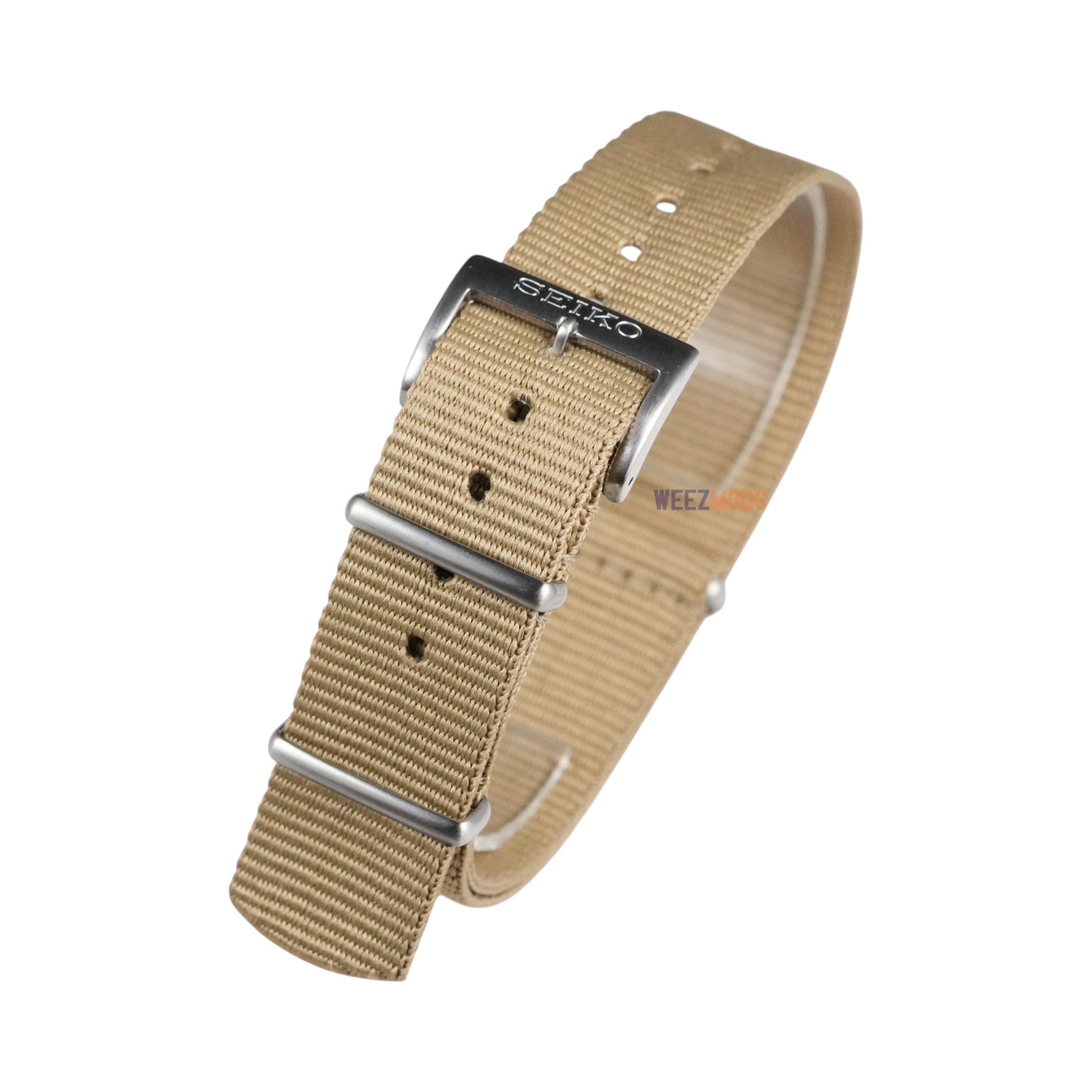 Seiko: Khaki Brown Nato Strap (20MM)