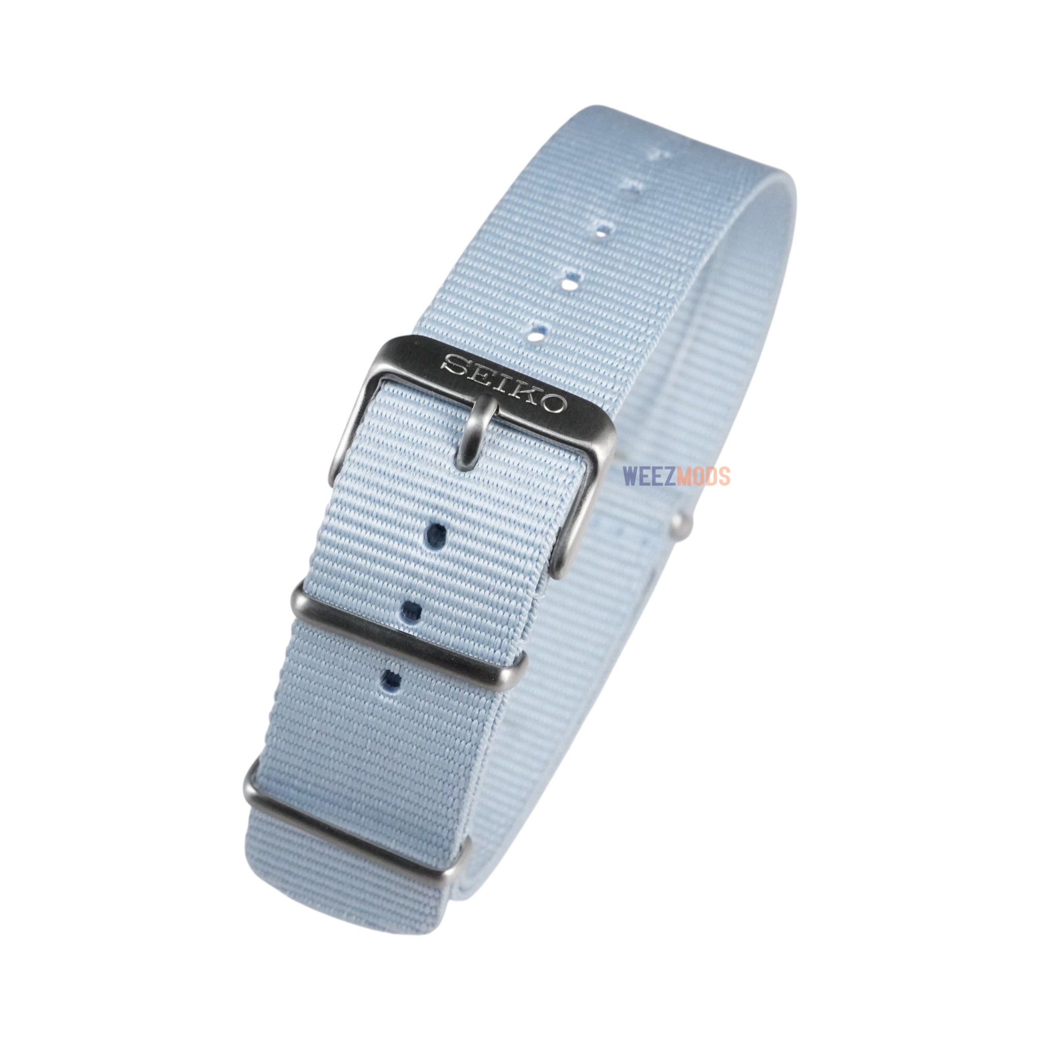 Seiko: Pastel Blue Nato Strap (22MM)