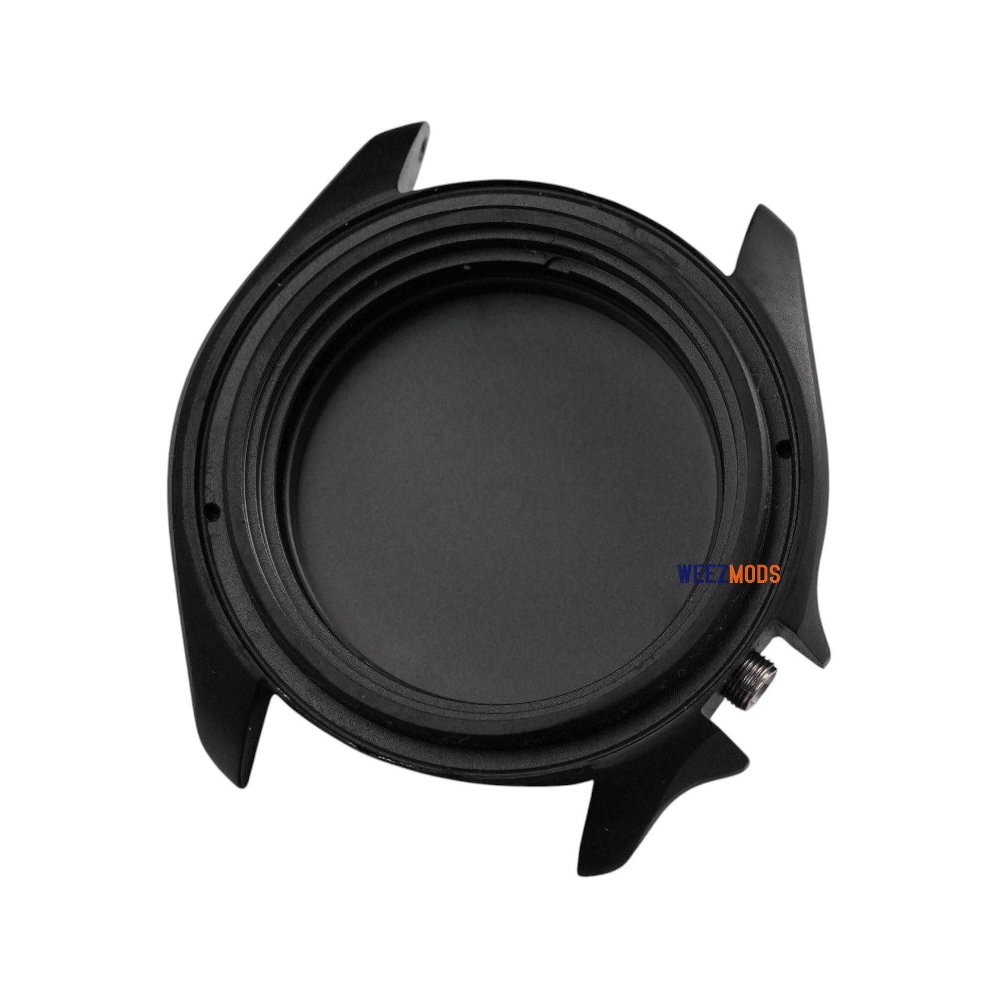 SKX007 3:80: Matte Black Case with Crown Guard