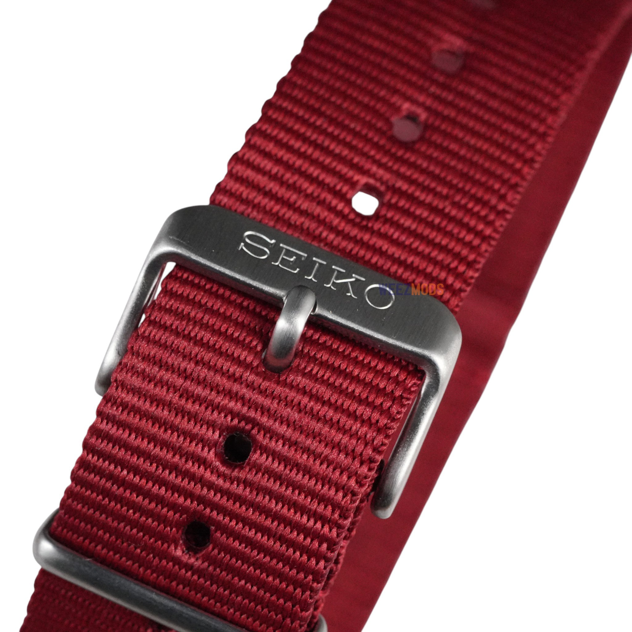 Seiko: Maroon Nato Strap (22MM)