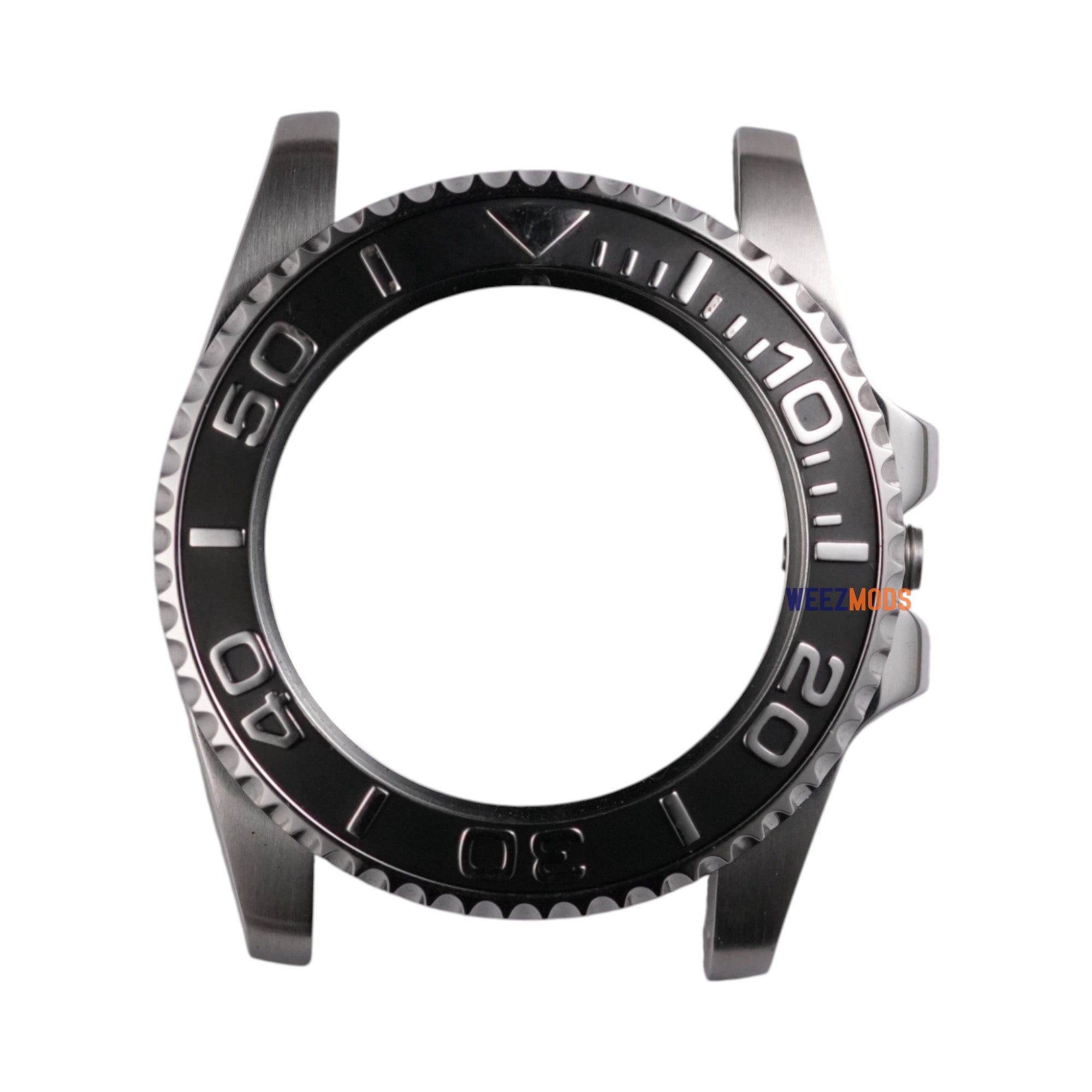 SKX007/SRPD Yachtmaster: Black in Polished Silver Numerals