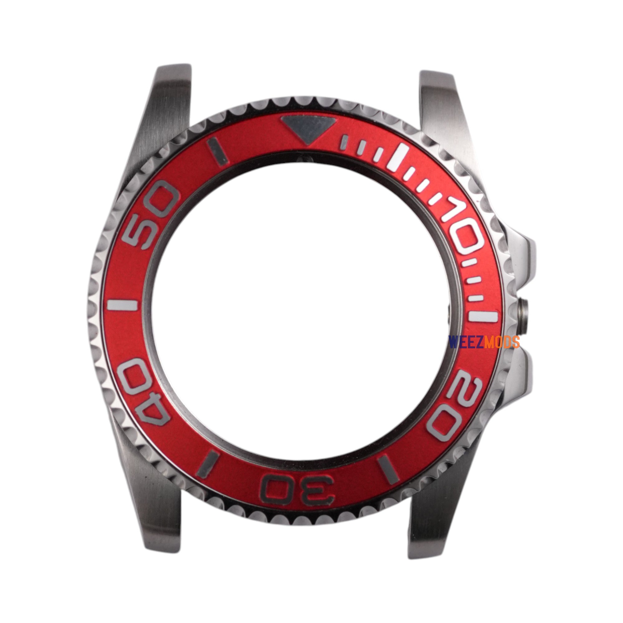 SKX007/SRPD Yachtmaster: Red in Silver Numerals