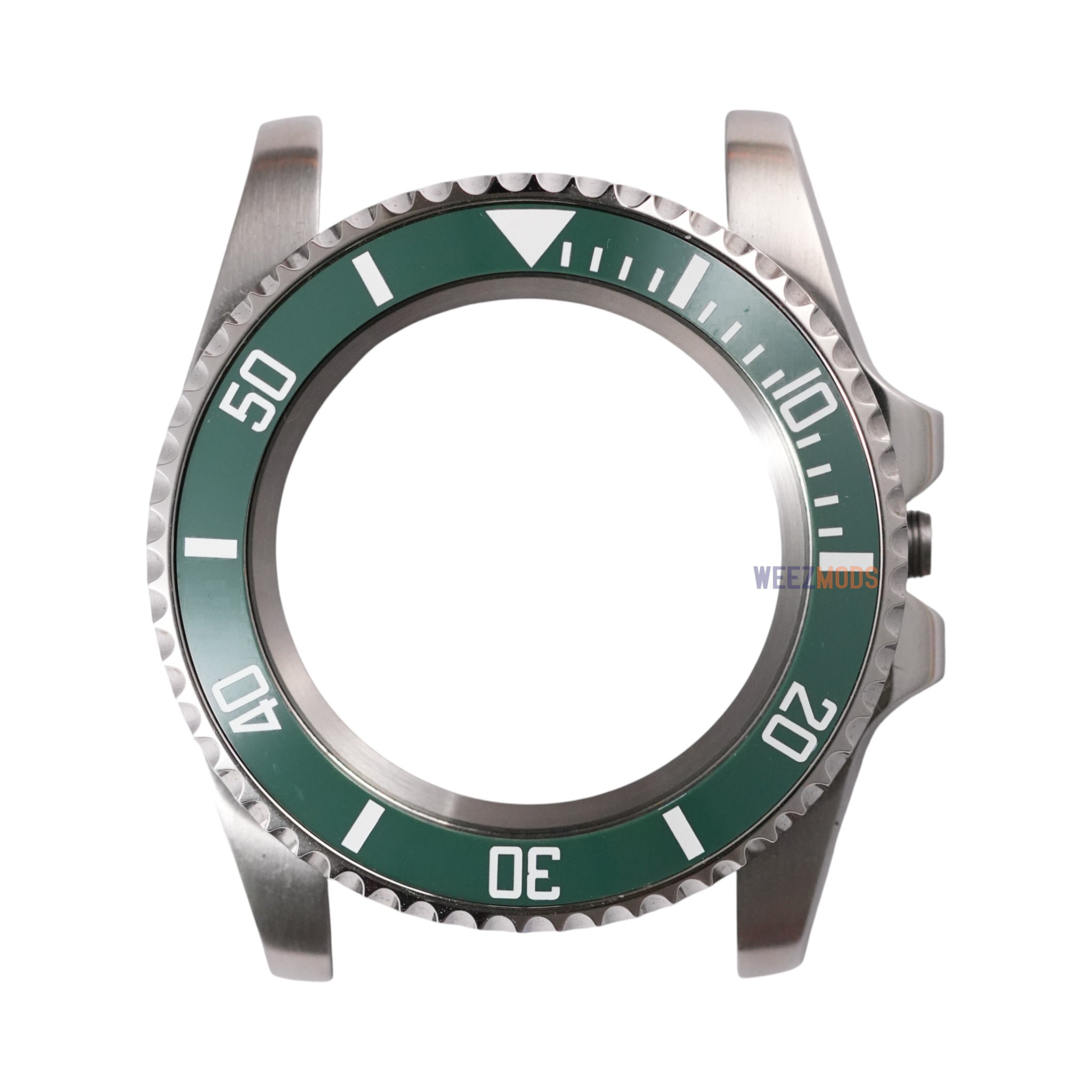 SKX007/SRPD Sub: Polished Green in White Markers (No Pip)