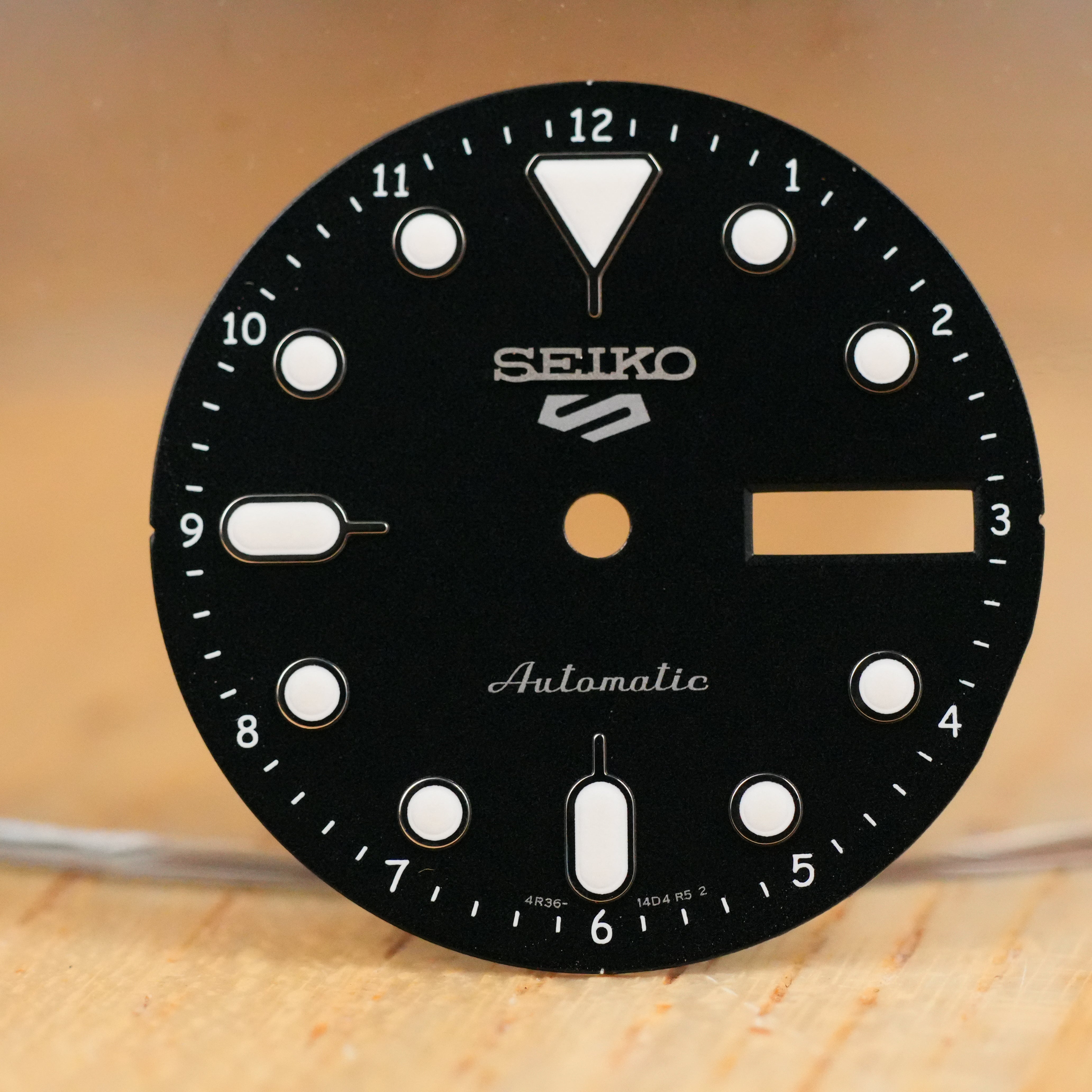 Seiko SRPK29 "5KX" OEM Dial (With 12 Hour Markers)