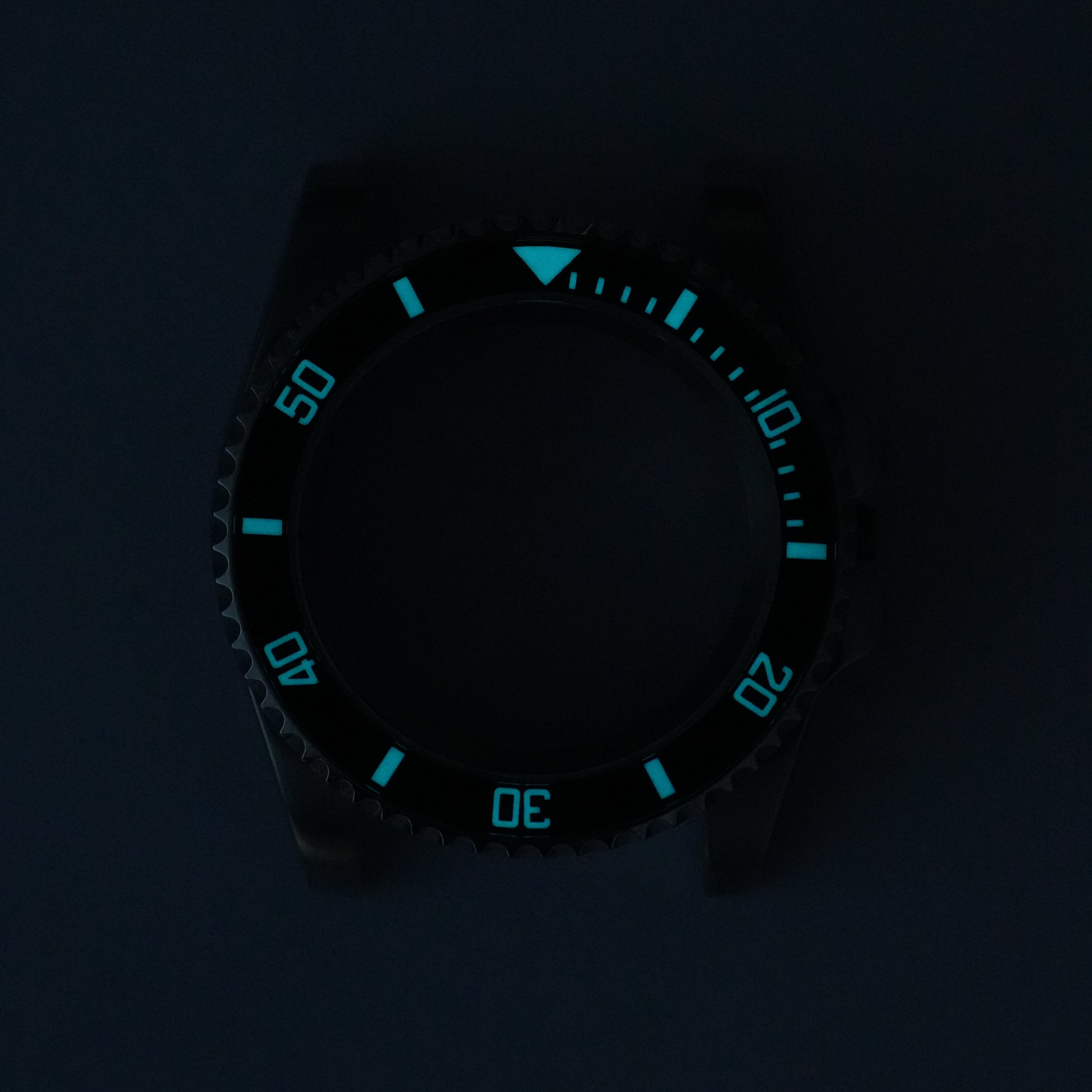 SKX007/SRPD Bakelite: Green in Luminous Markers