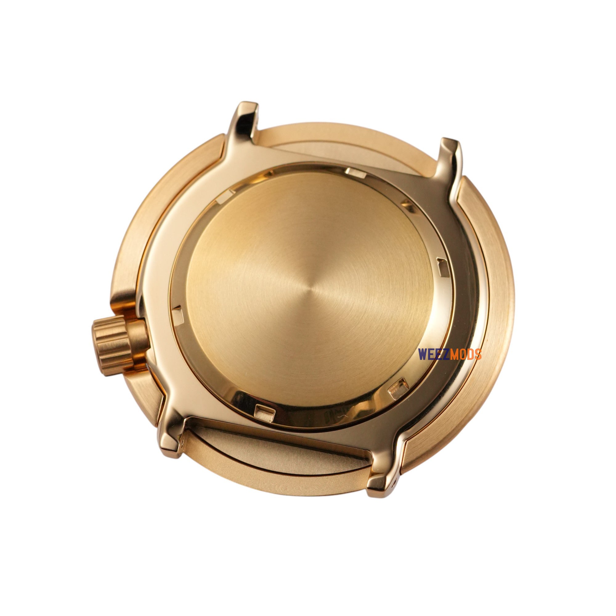 SKX007 Tuna: Brushed Gold with Gold Shroud Case