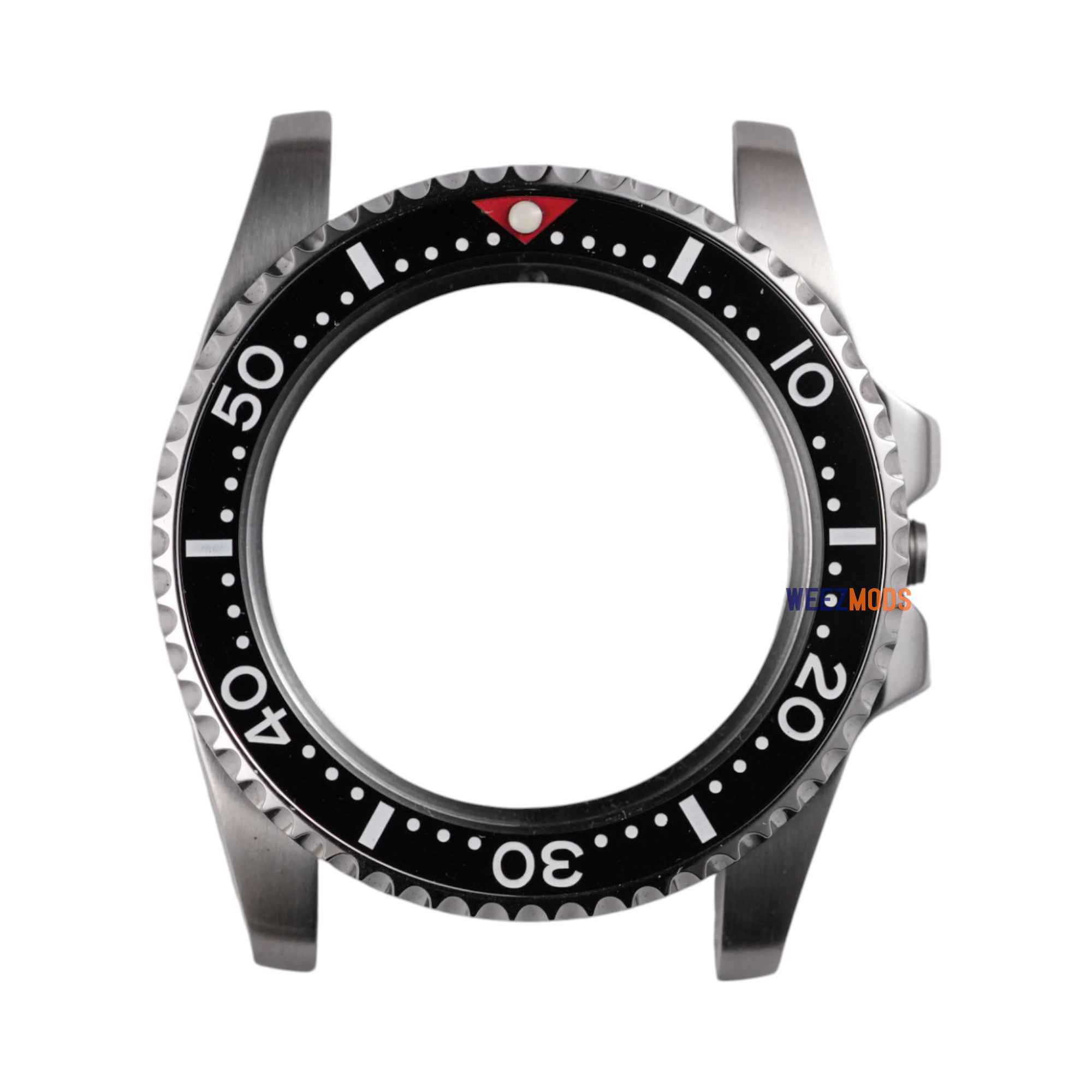 SKX007/SRPD Flat: Black with Red in White Markers