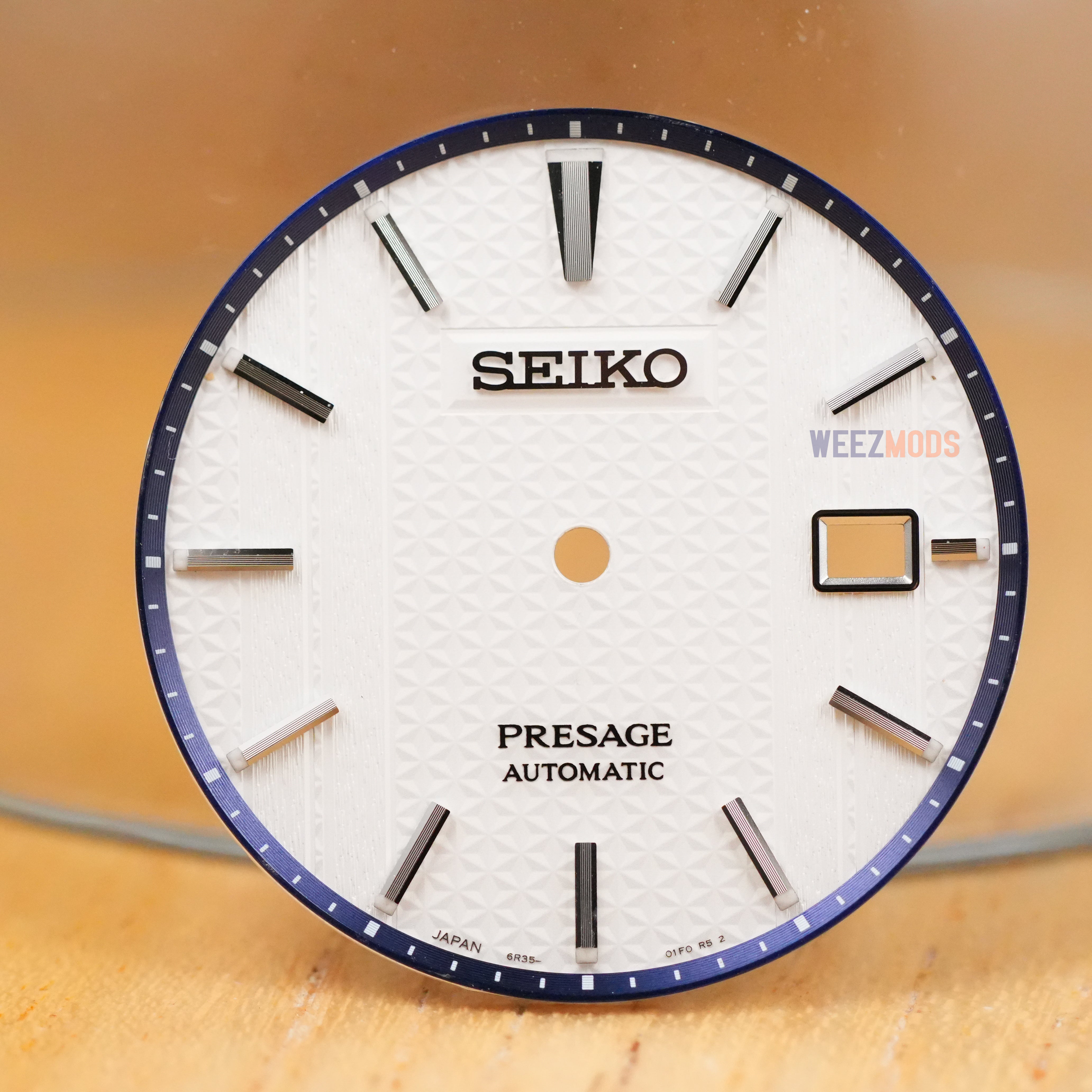 Seiko SPB277 "Presage"  Zero Halliburton Ltd Sharp Edged OEM Dial