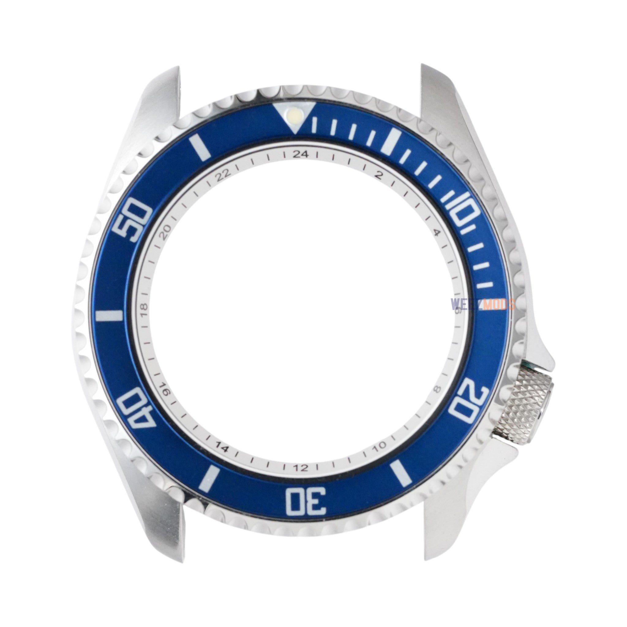 SKX007/SRPD Sub: Matte Blue Bezel Insert (With Pip)