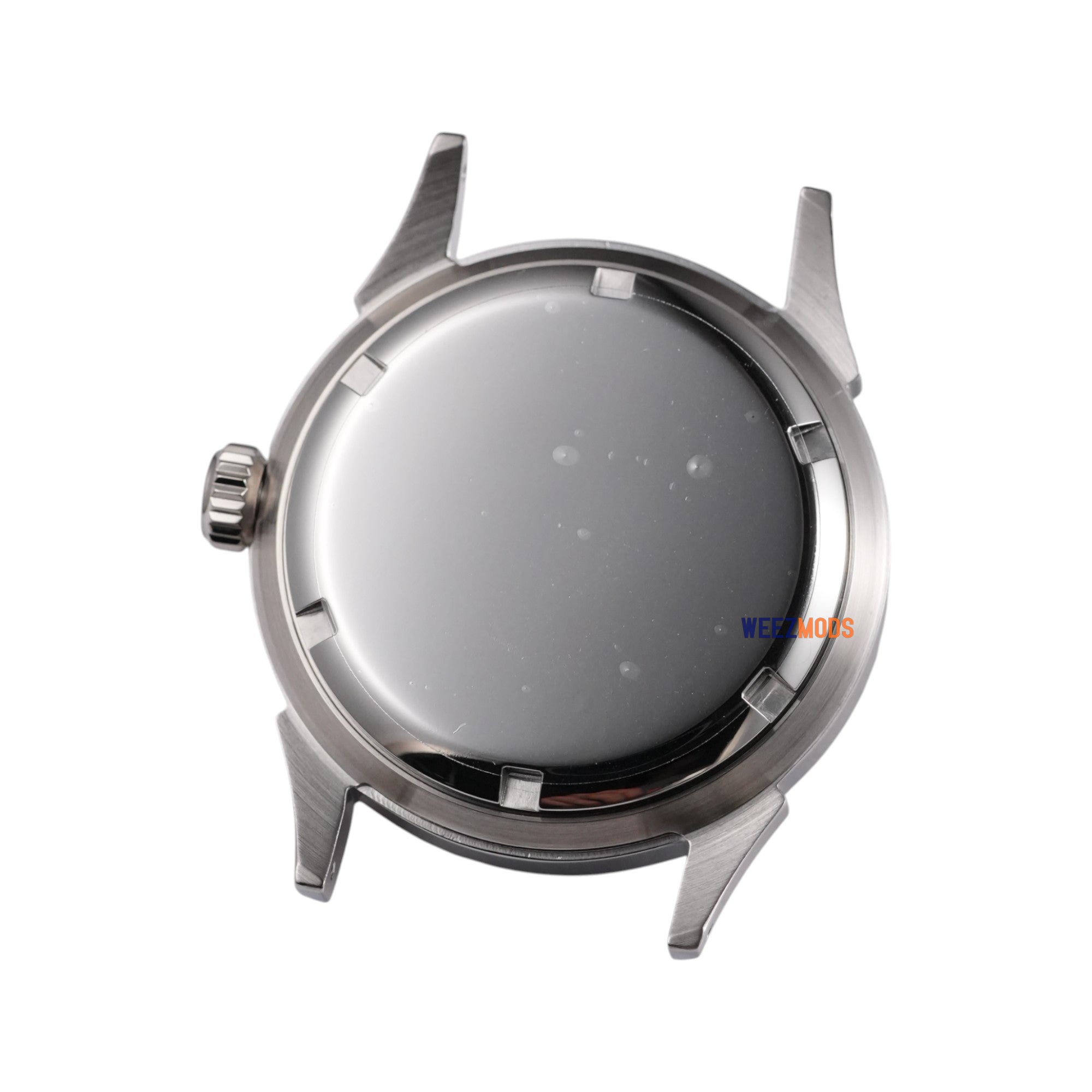 38MM Angular Fluted: Brushed Silver Case