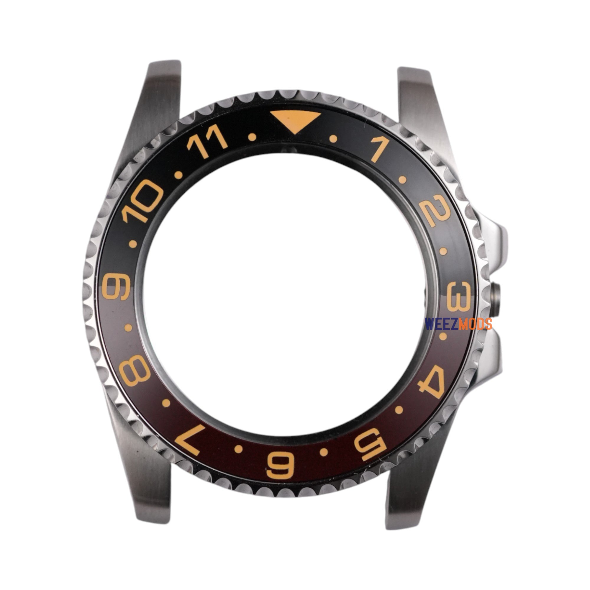 SKX007/SRPD Dual Time: Rootbeer in Yellow Markers