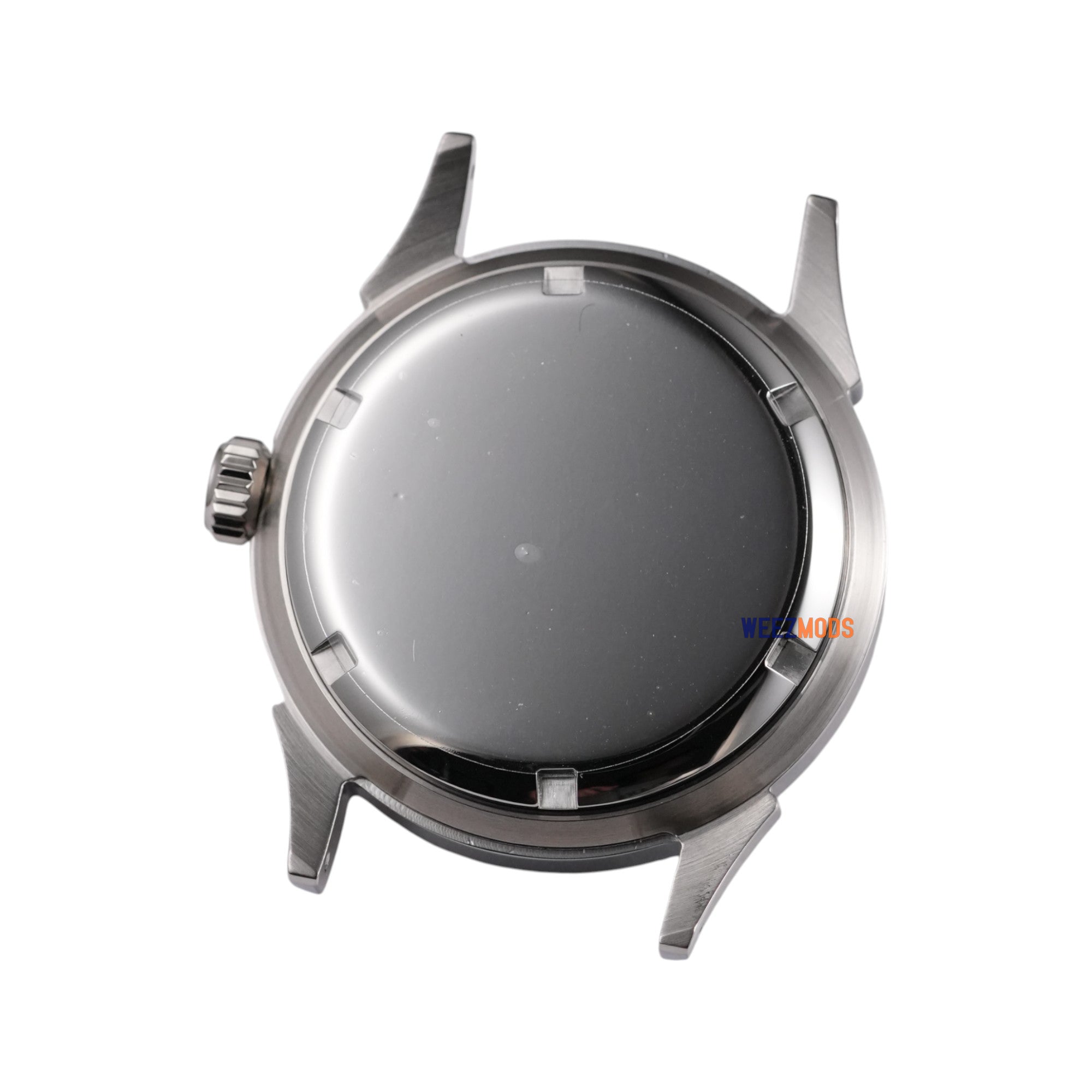 38MM Angular Pilot: Brushed Silver Case