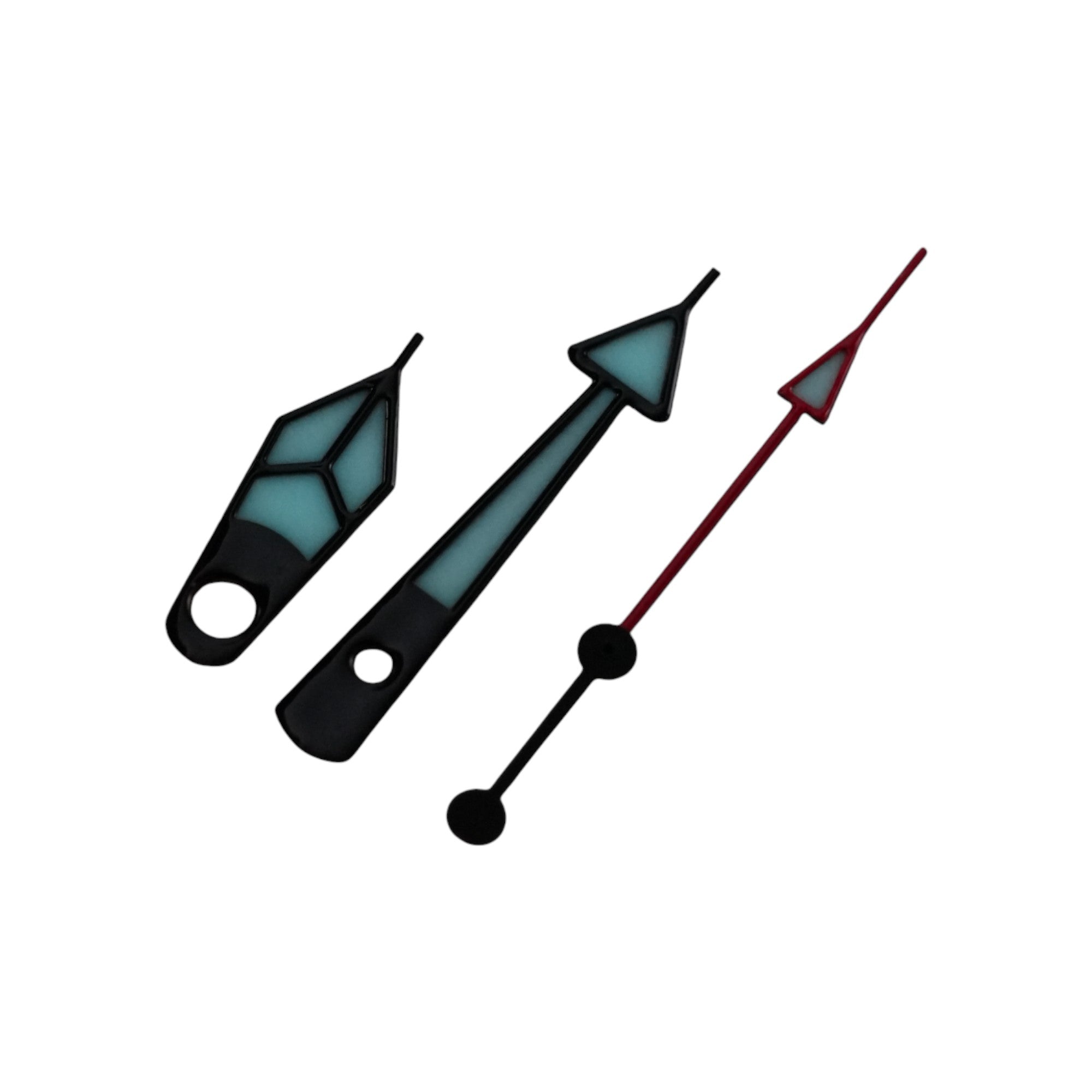 GS Diver: Polished Black w/ Red Arrow