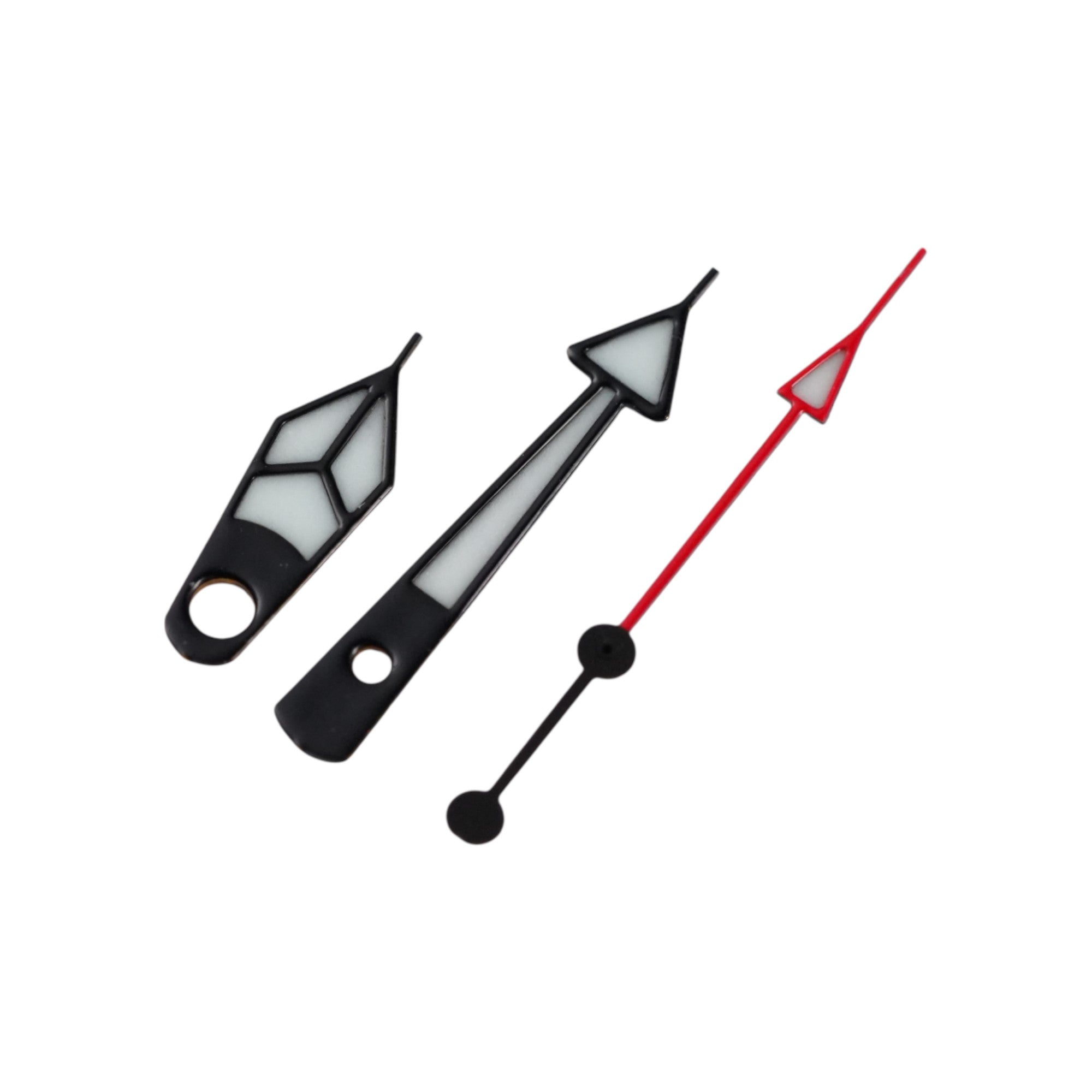 GS Diver: Polished Black w/ Red Arrow