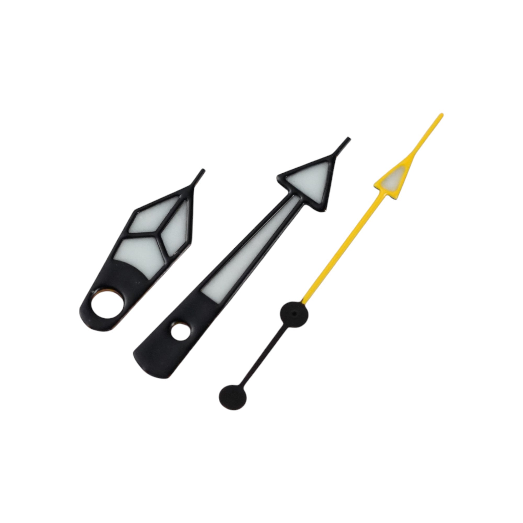 GS Diver: Polished Black w/ Yellow Arrow