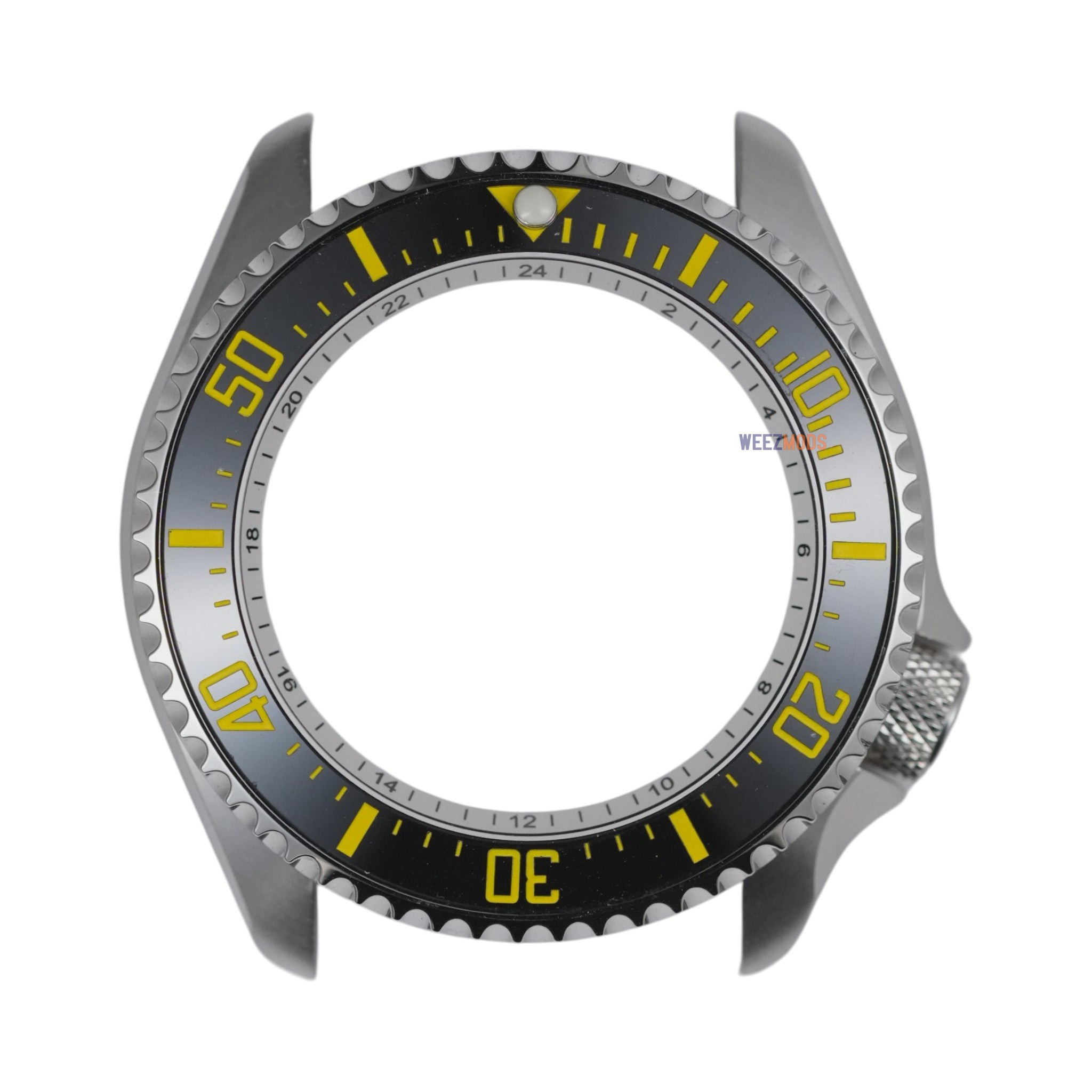 SKX007/SRPD Deepsea: Black in Yellow Full Markers