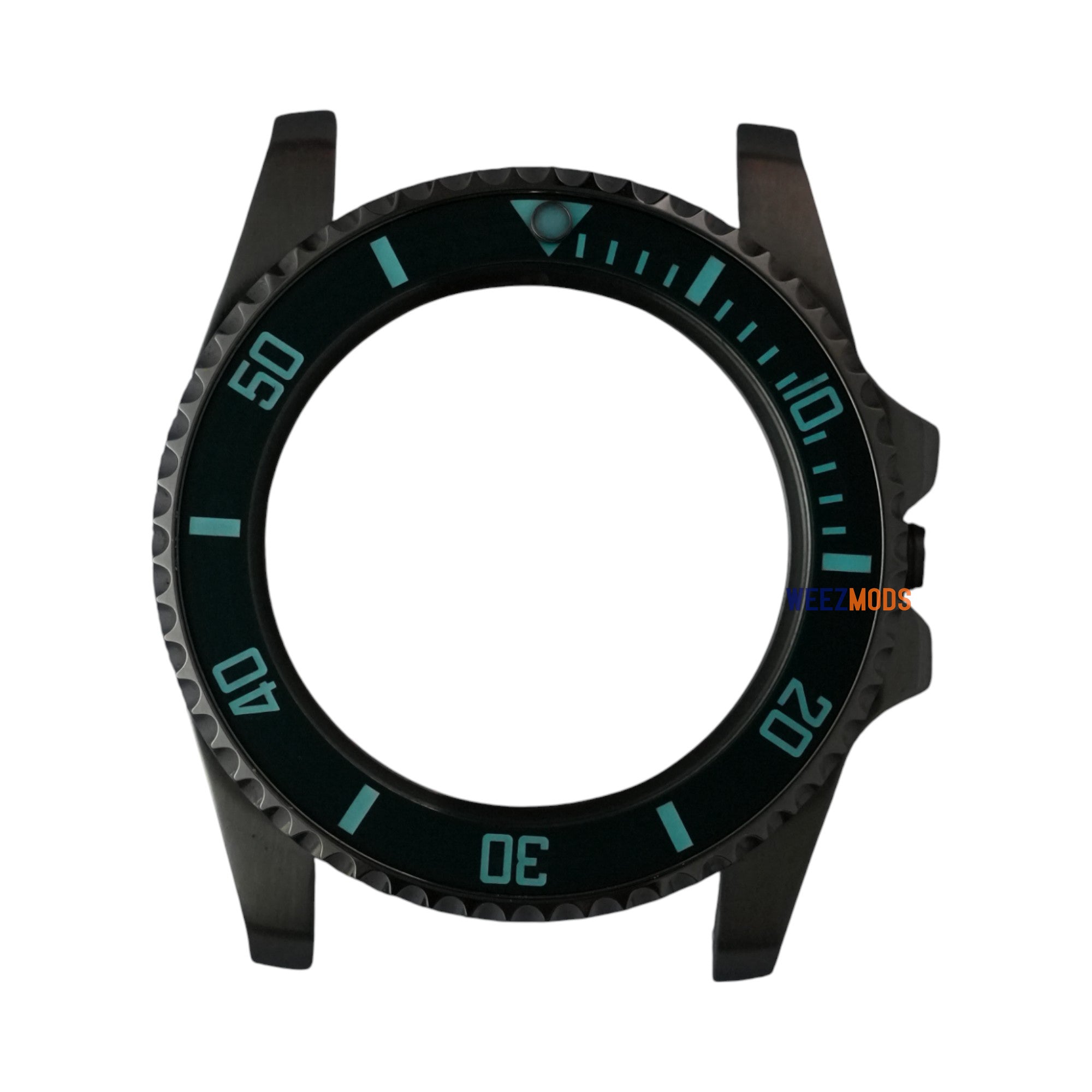 SKX007/SRPD Carbon Fiber: Green in White Markers (Luminious)