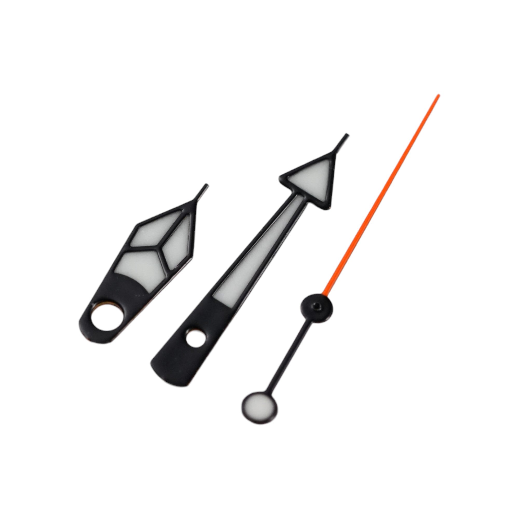 GS Diver: Polished Black w/ Orange Tip