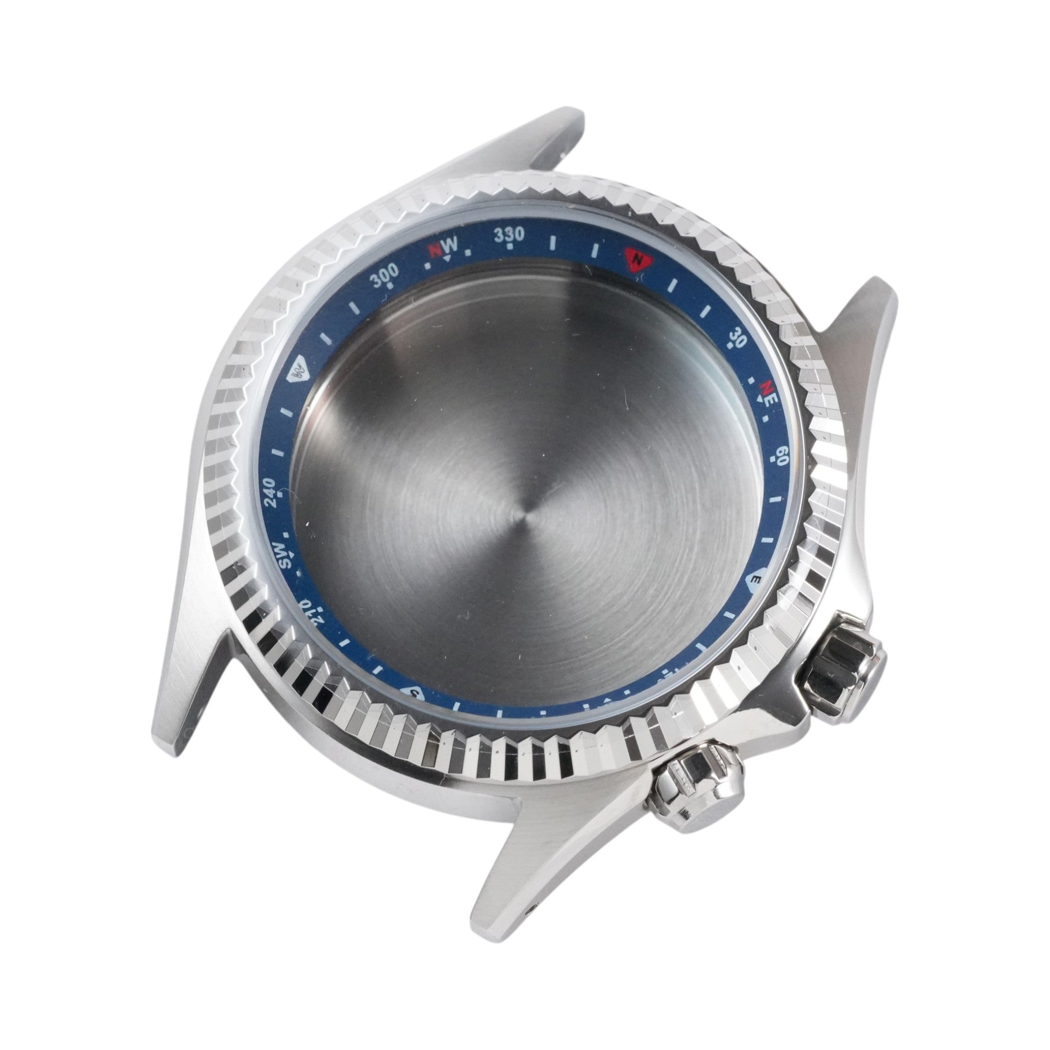 SKX007 Alpinist 'Fluted' Blue: Brushed Silver Case