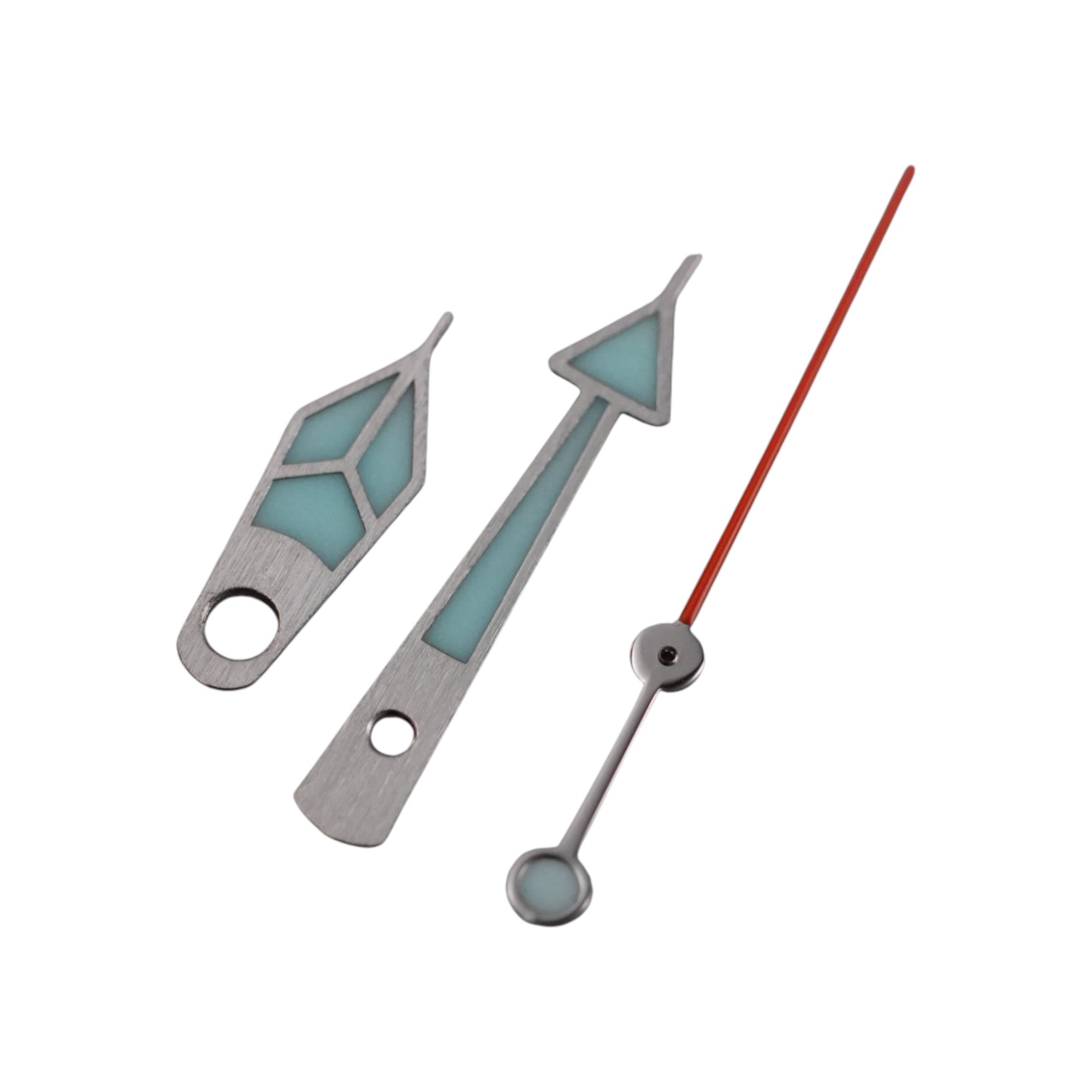 GS Diver: Brushed Silver w/ Orange Long Tip