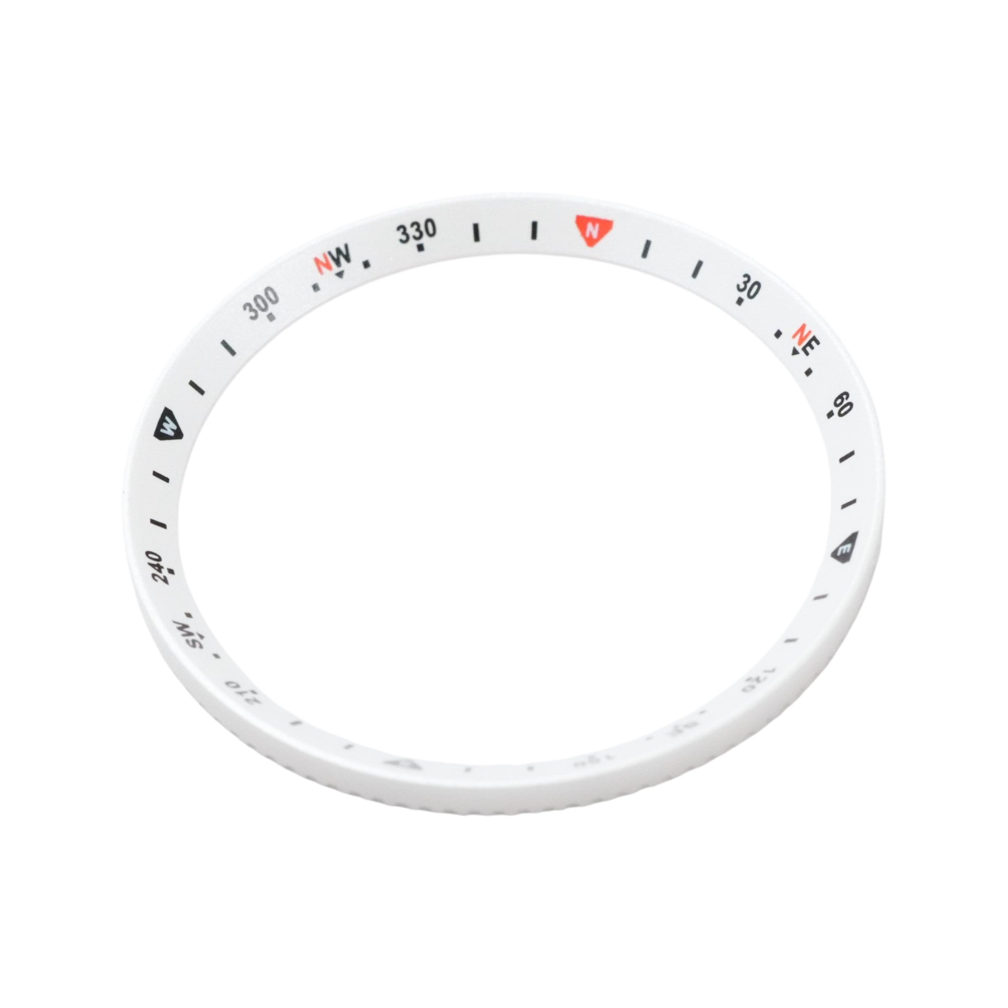 SKX007 Alpinist Chapter Ring: White Compass