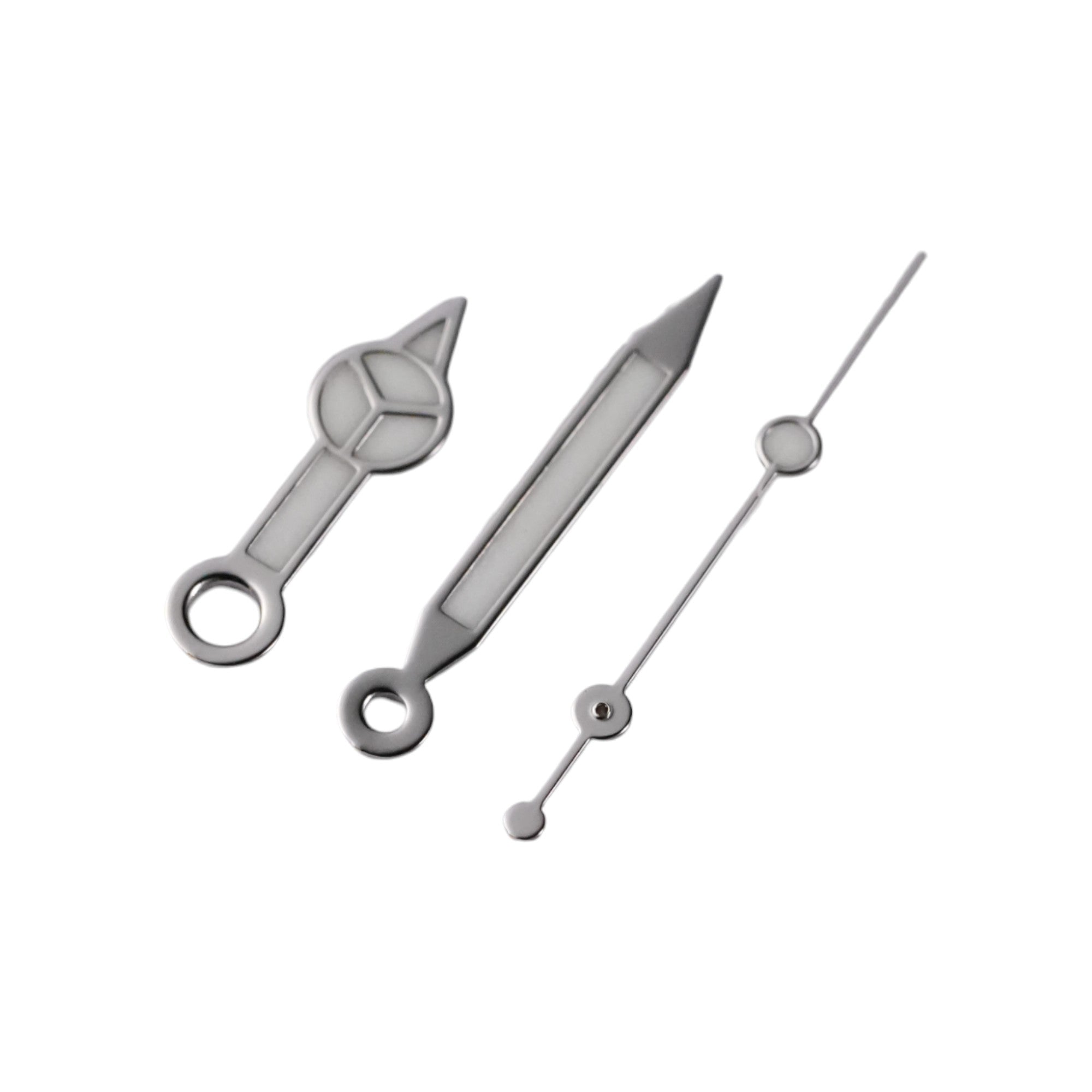 Mercedes: Polished Silver Hands