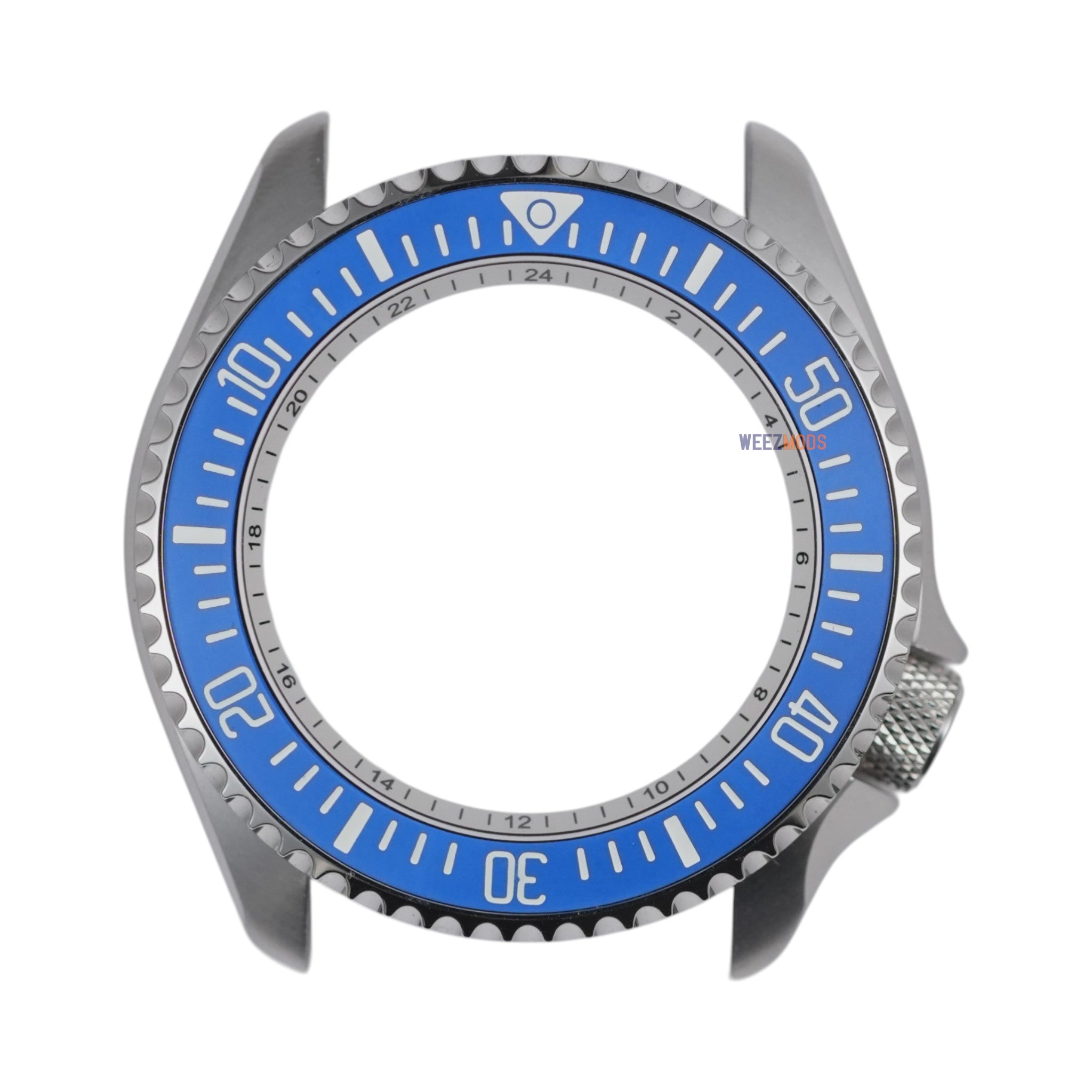 SKX007/SRPD Ranger: Blue in Full White Markers (Blue Luminous)