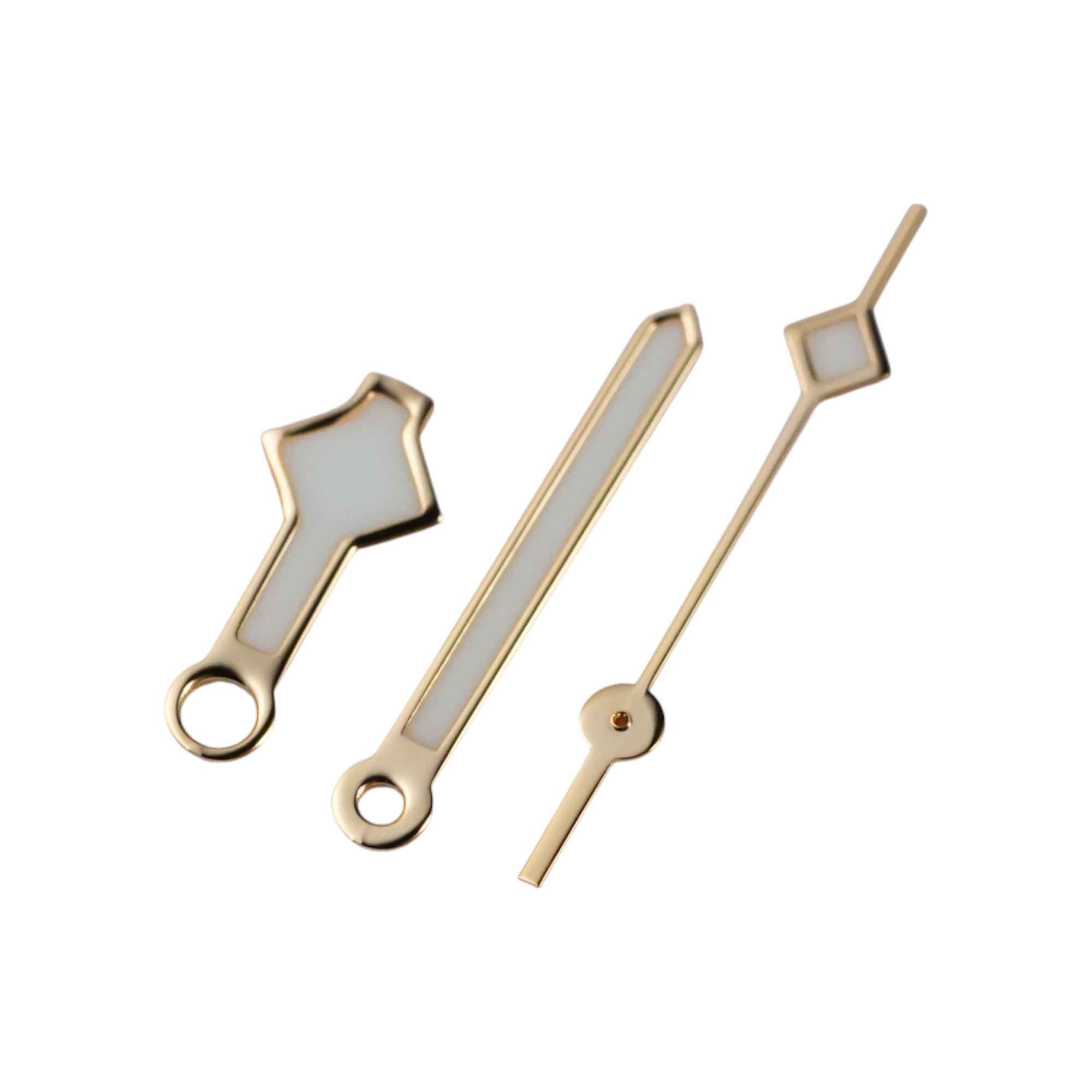 Snowflake: Polished Gold Hands