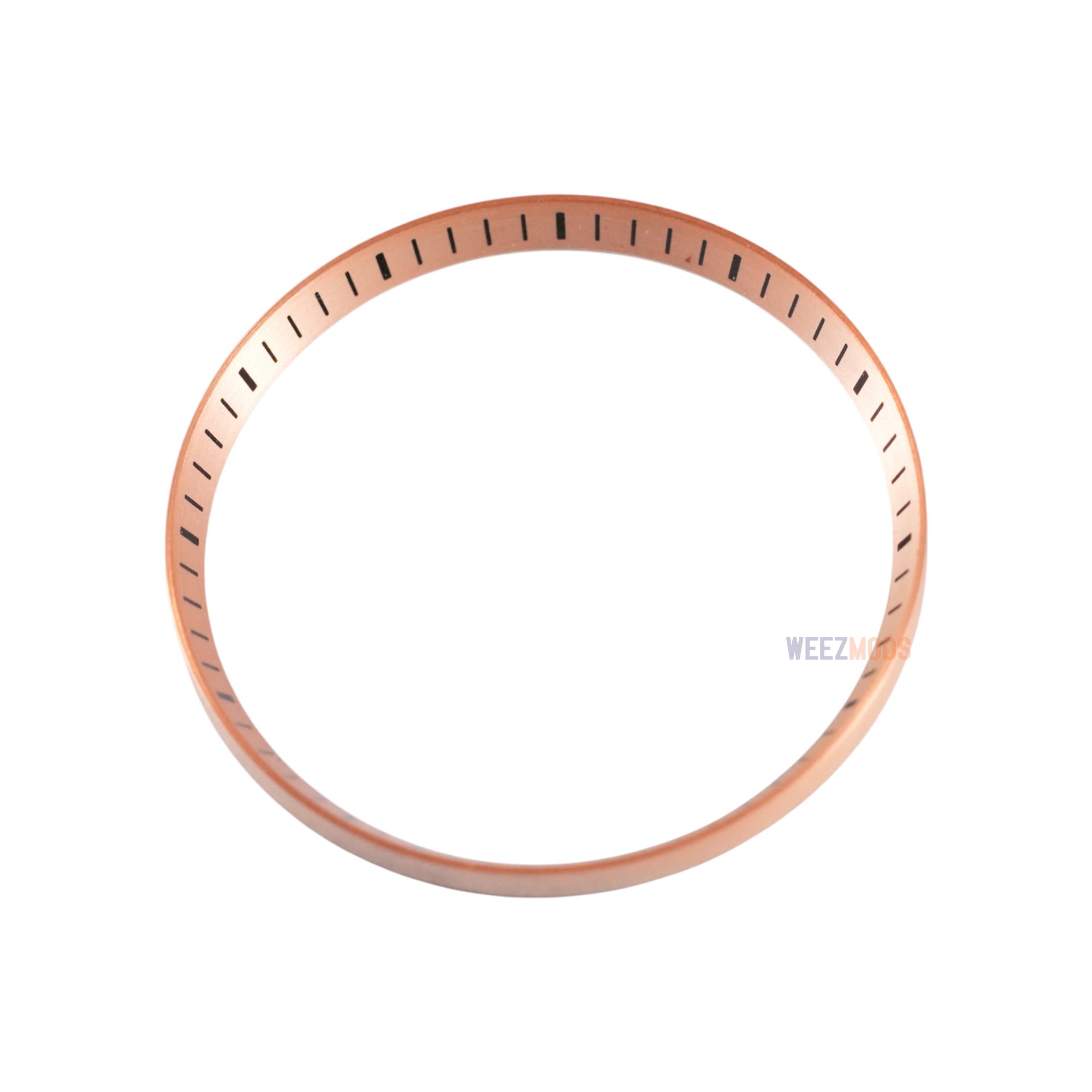 SKX007/SRPD Chapter Ring: Salmon with Black Markers