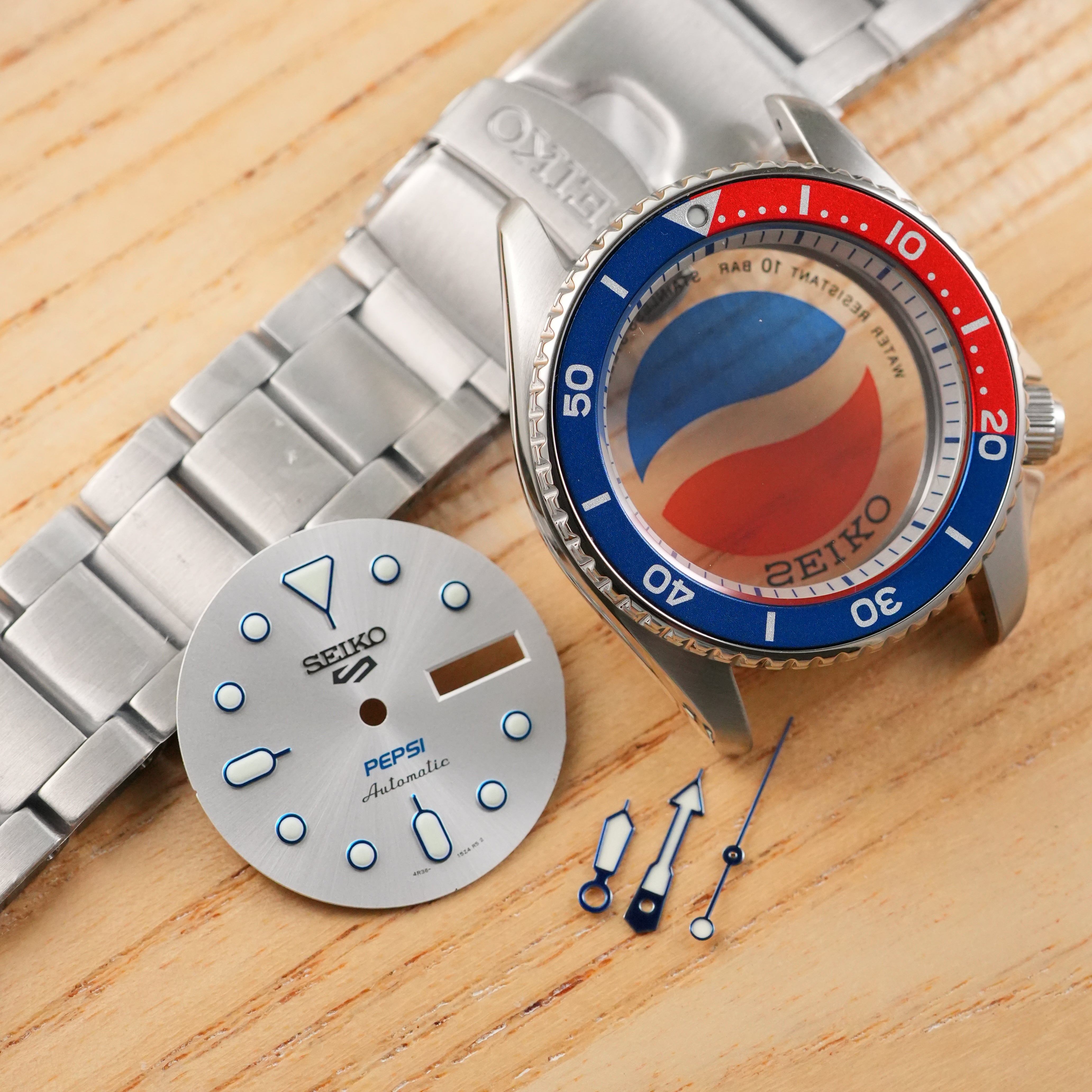 Seiko SRPL99 "5KX" PEPSI OEM Dial