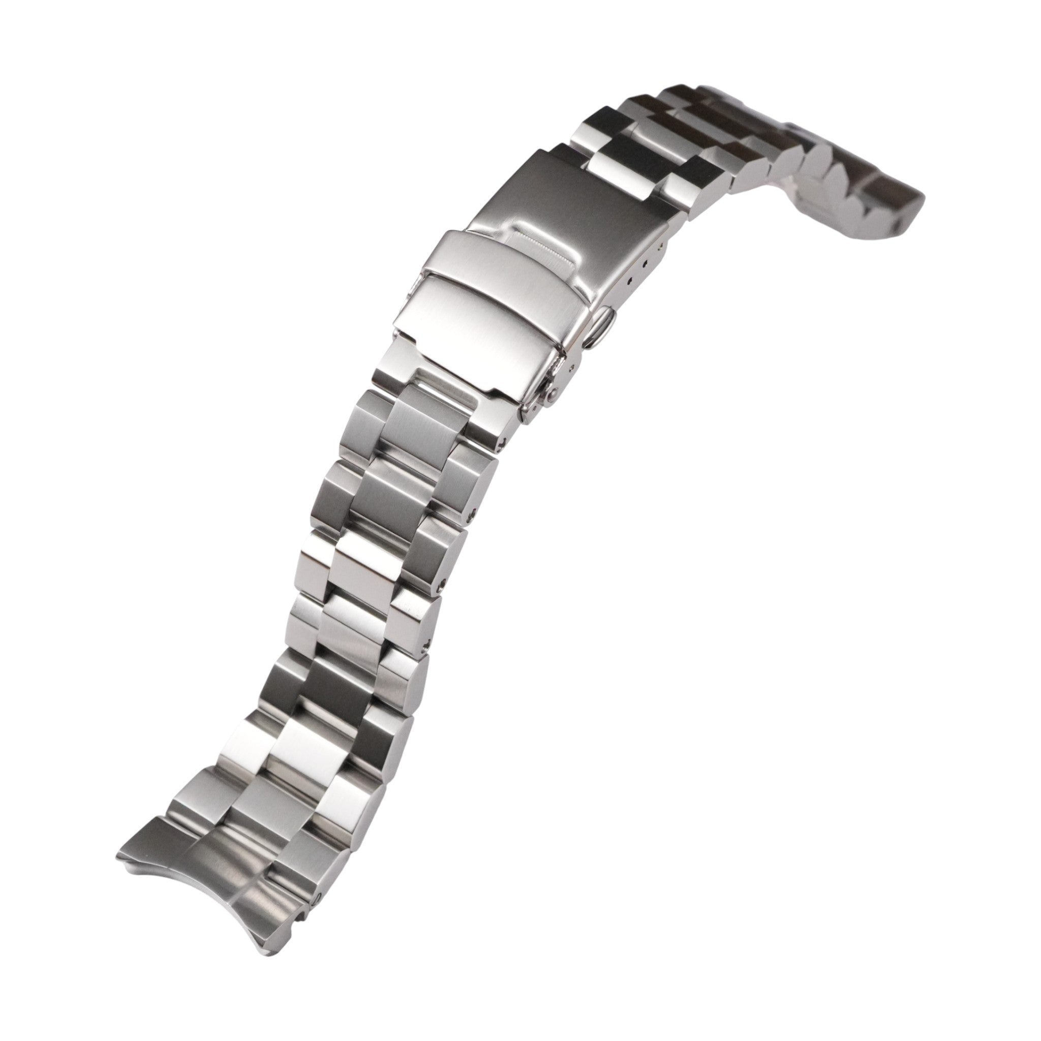 SKX007 Samurai Hexad: Brushed Silver Bracelet