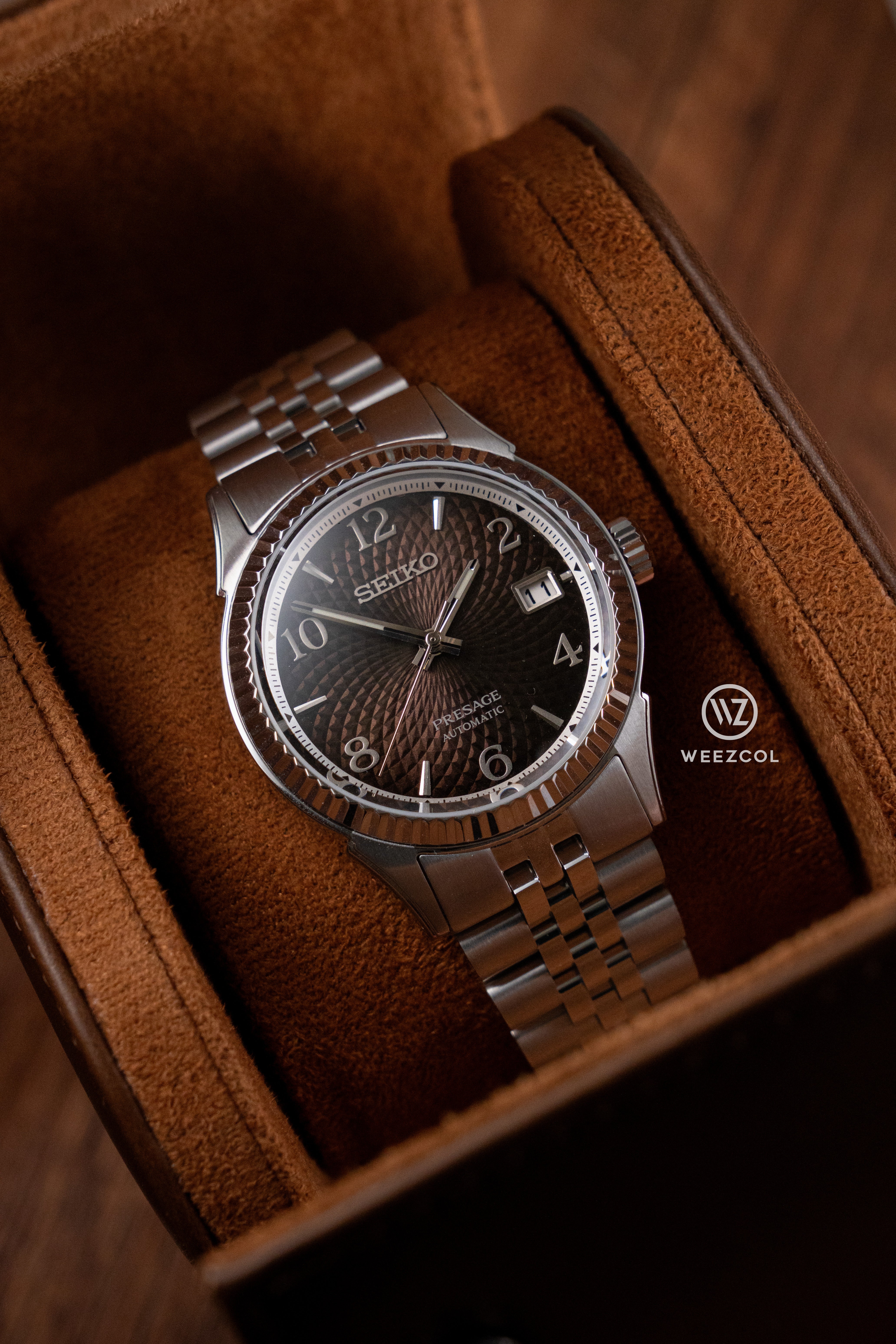 Seiko SRPF39: Cocktail in Brushed Silver