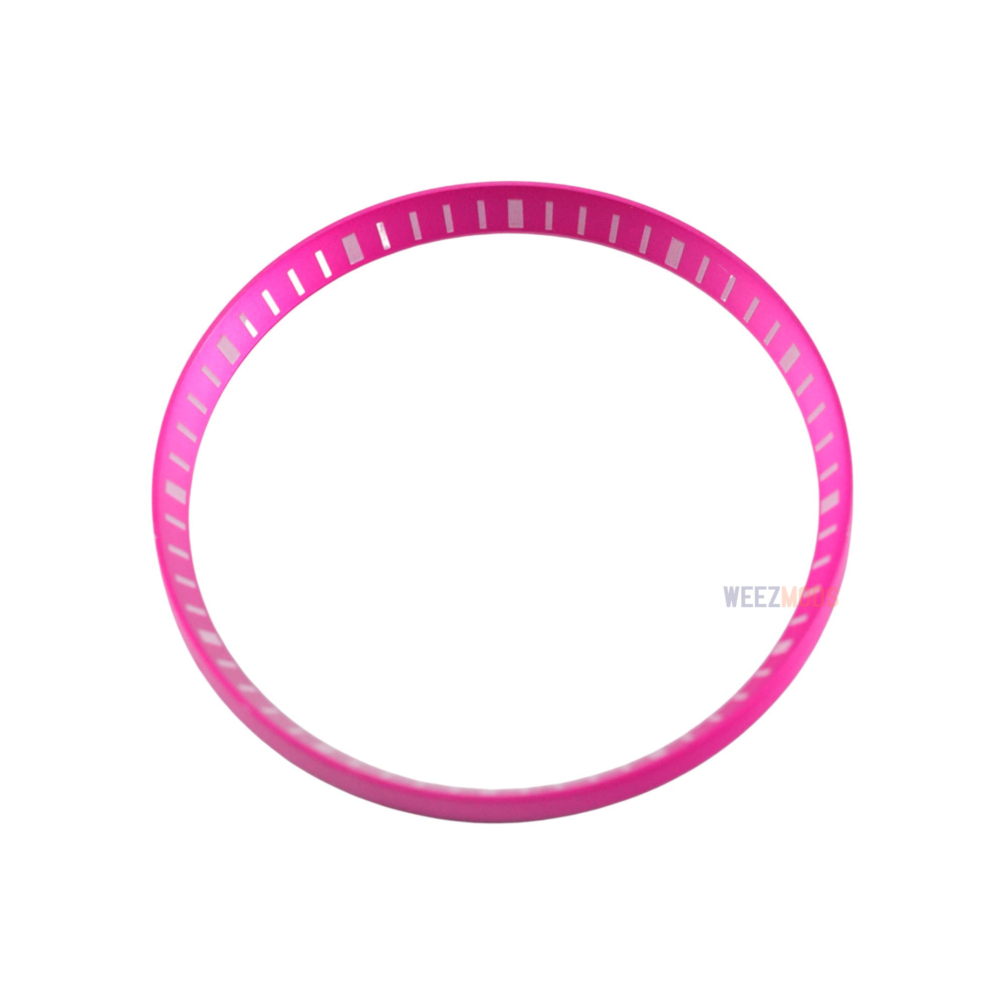 SKX007/SRPD Chapter Ring: Pink with White Markers