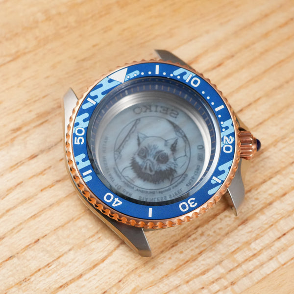 Seiko SRPJ26: '5KX'  Hashibira Inosuke Demon Slayer OEM Case