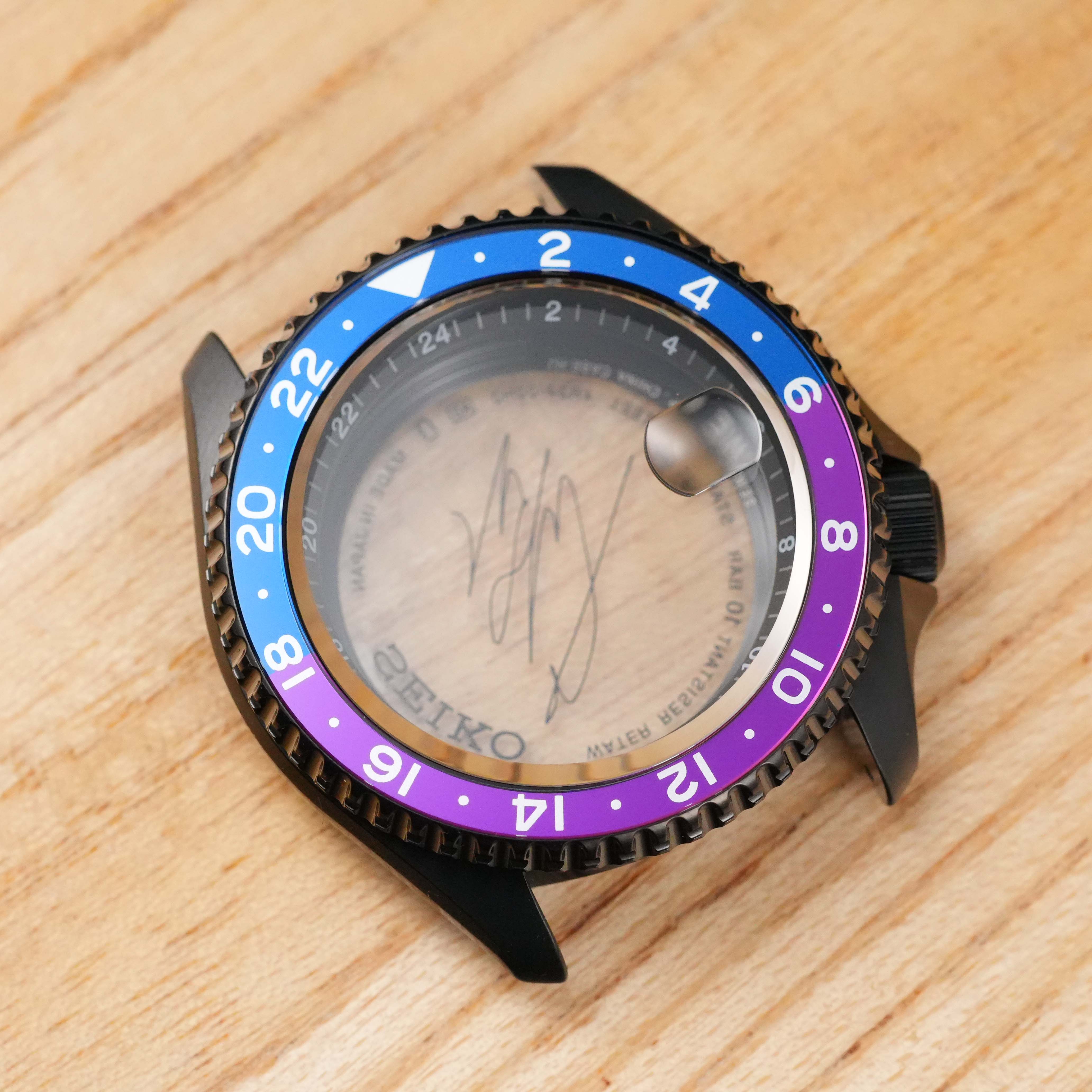 Seiko SBSC015: "5KX" Yuto Horiyone GMT OEM Case