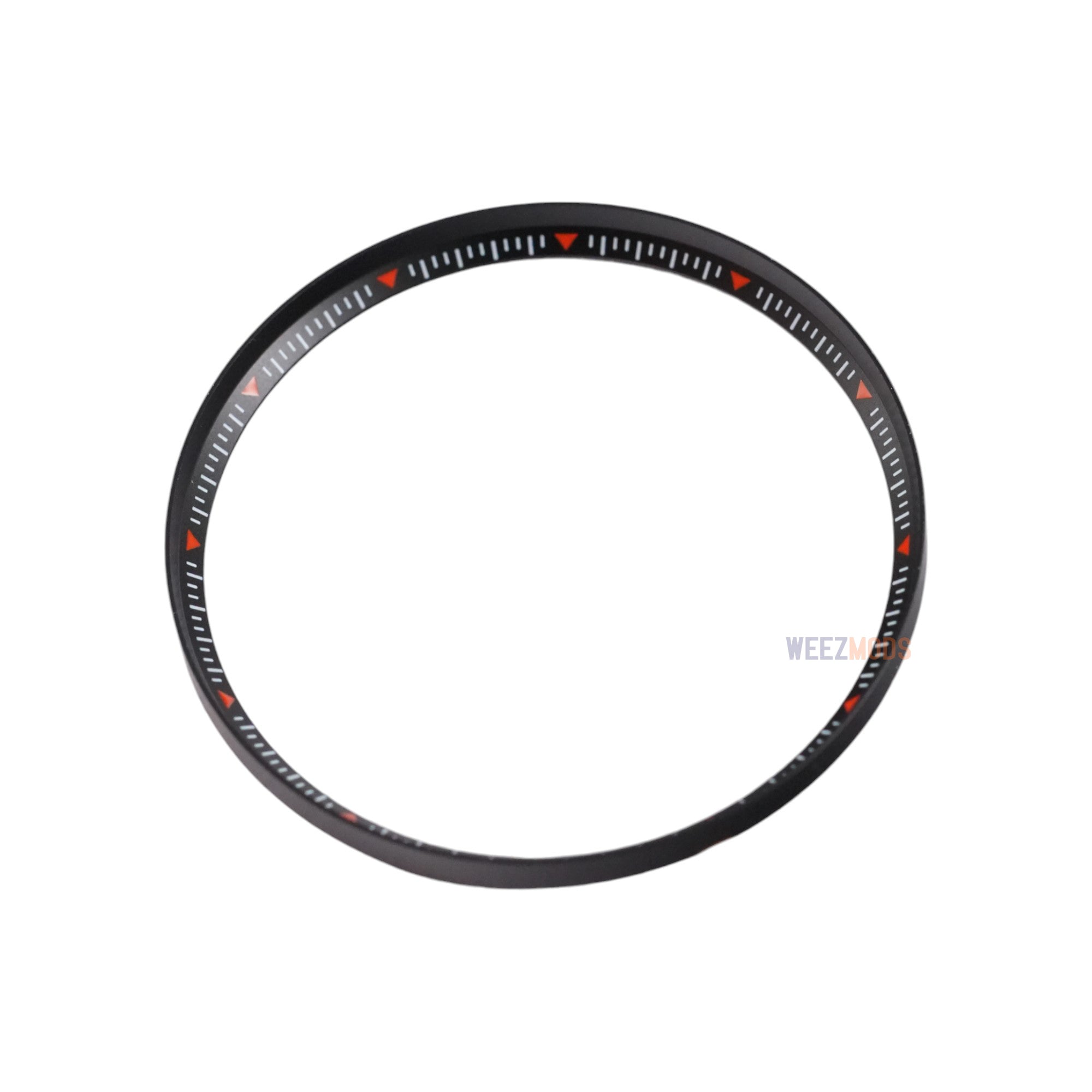 SKX007/SRPD Short Triangle: Black with Orange Markers