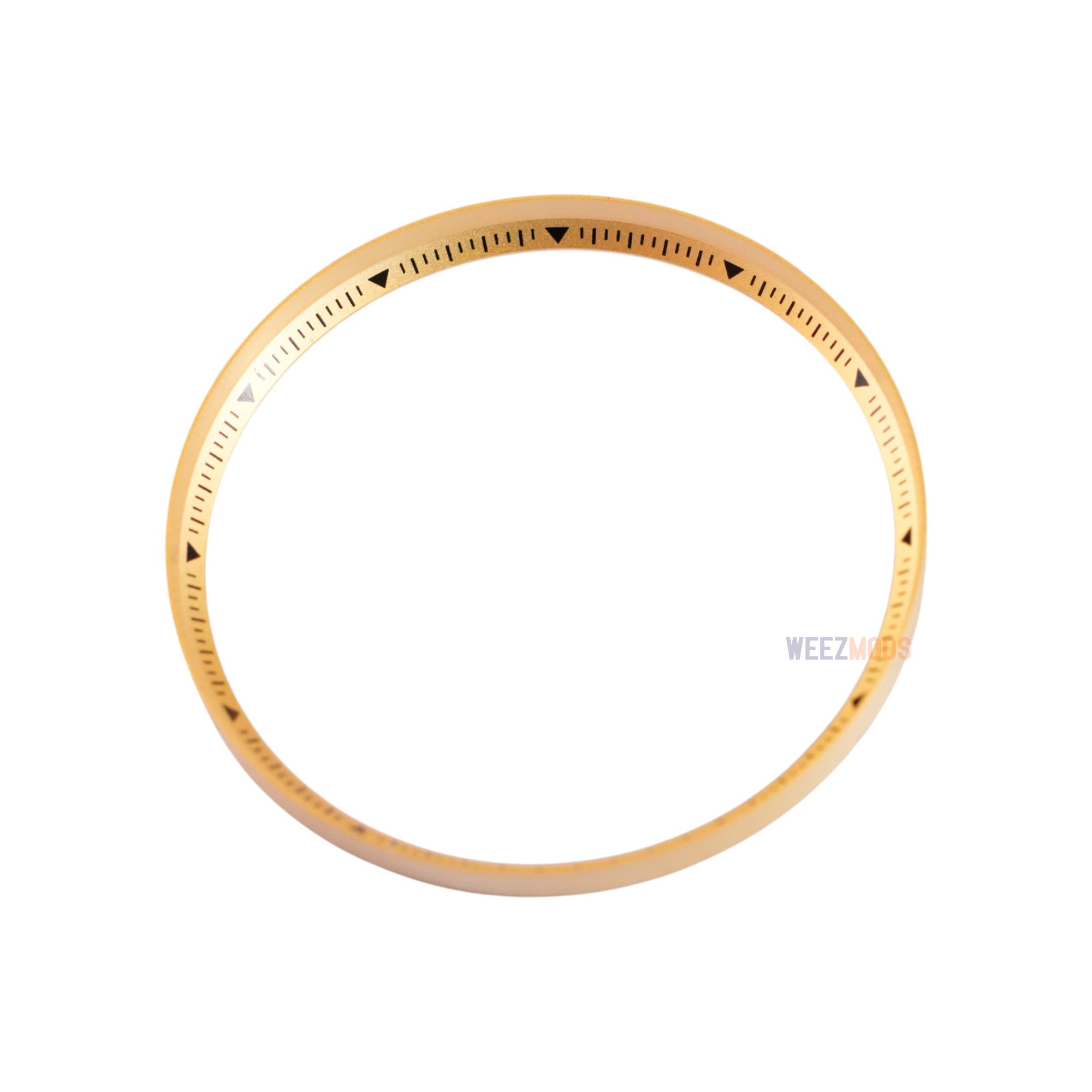 SKX007/SRPD Short Triangle: Gold with Black Markers