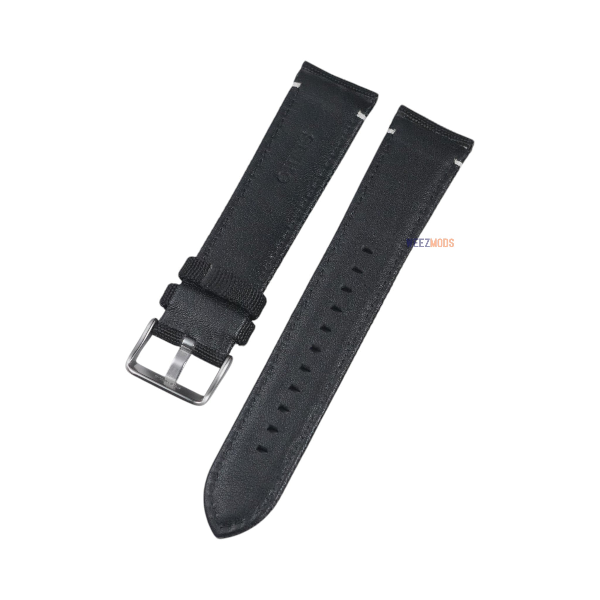 Seiko Sports: '5KX' Black Nylon Strap