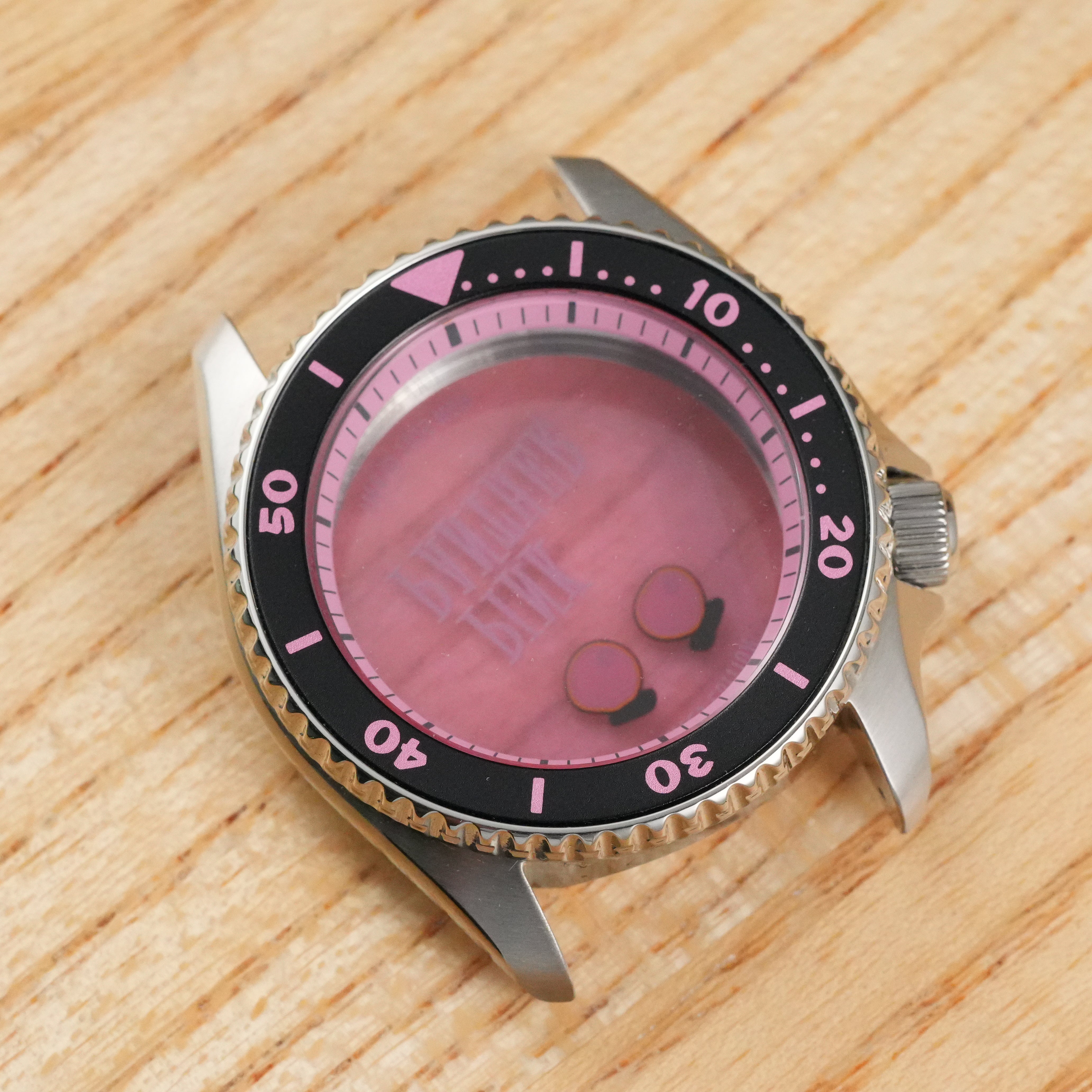 Seiko SRPM07: '5KX' Pink Panther OEM Case